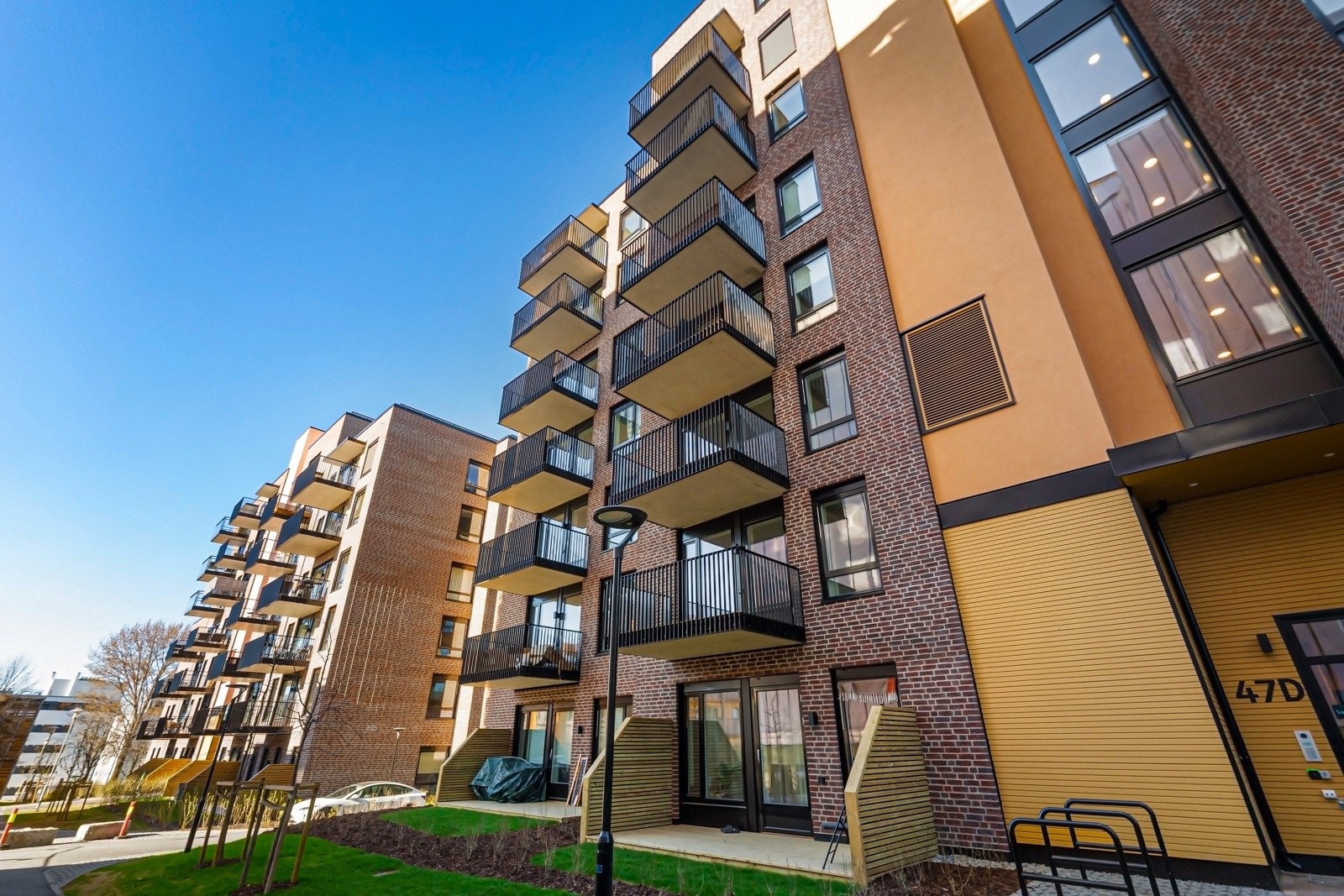 Fasade Sinenveien 47D Galleribilde