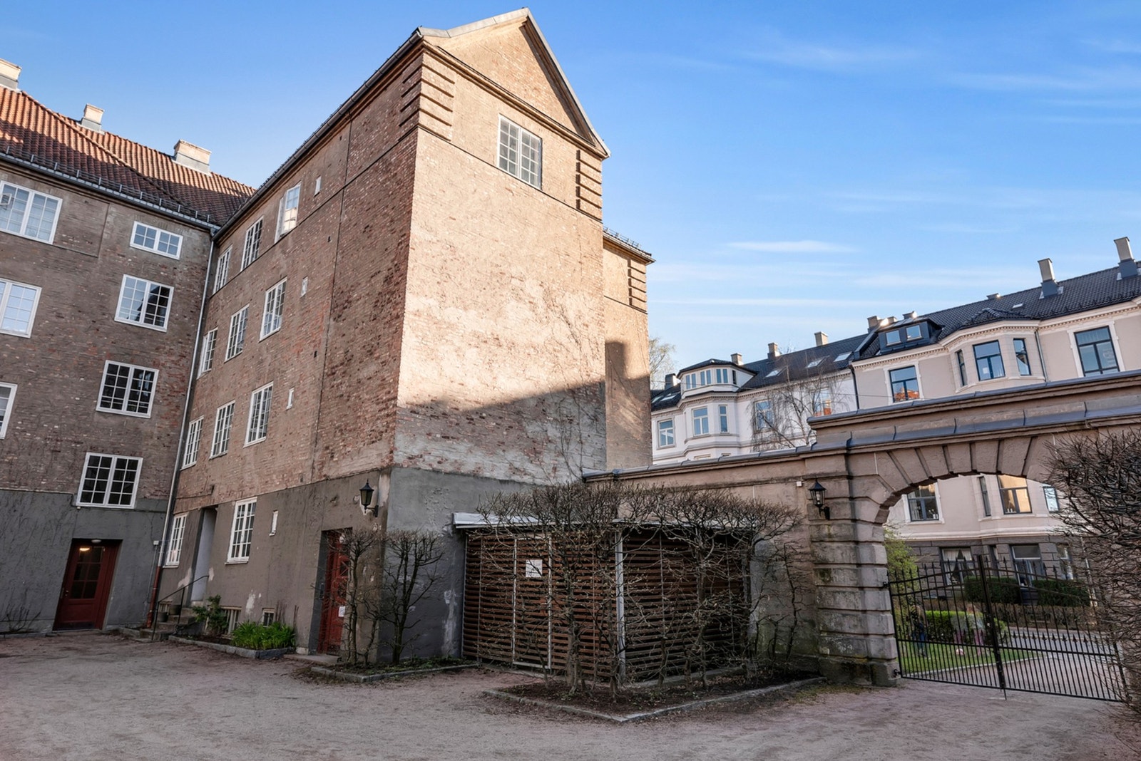 Vakkert inngangsparti Galleribilde