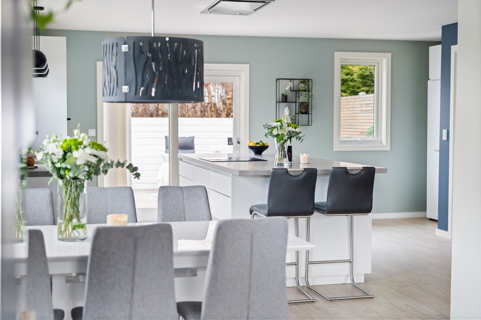 Detalj fra stue/kjøkken. Galleribilde