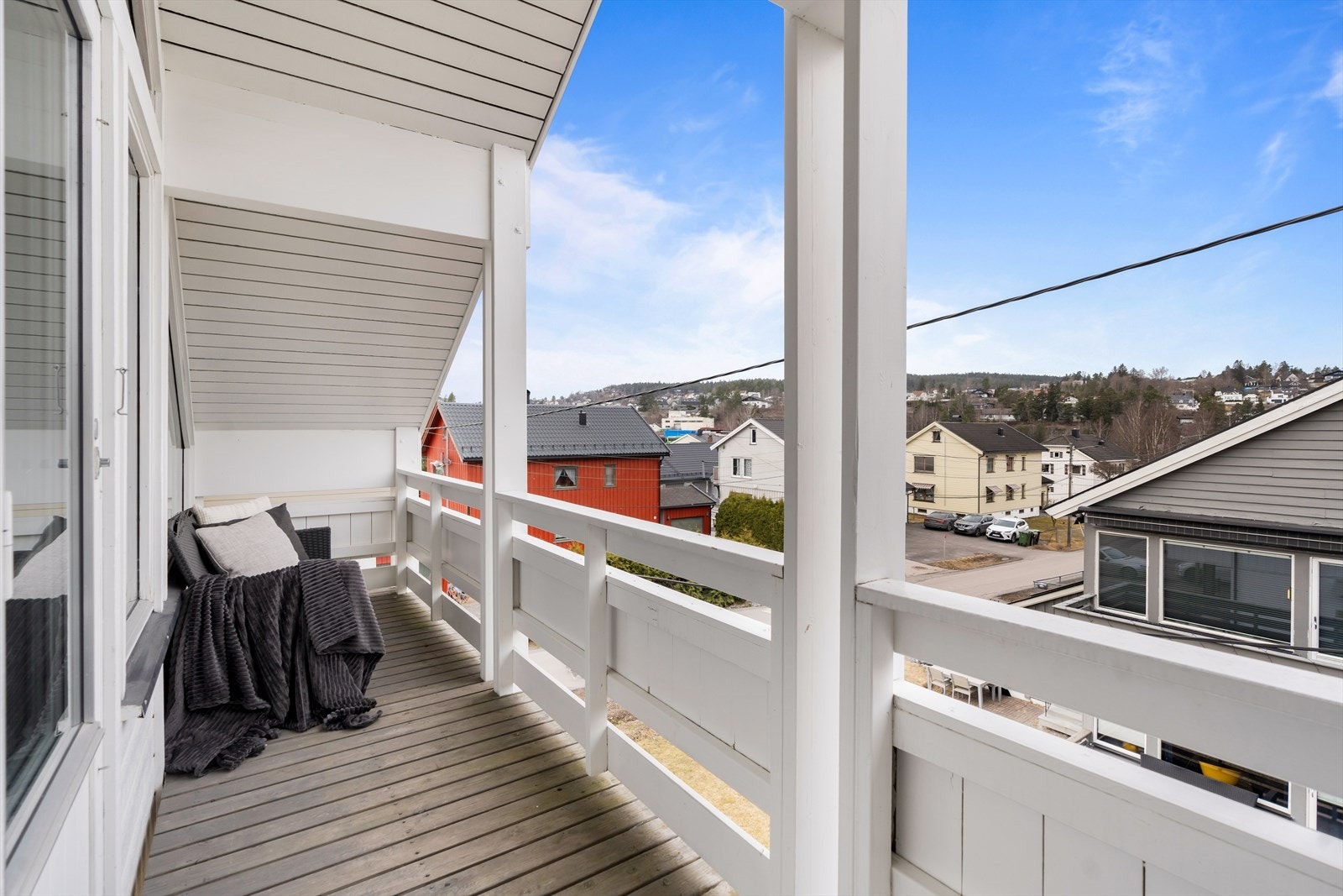 Her er det fint utstyn mot nabolaget. Galleribilde