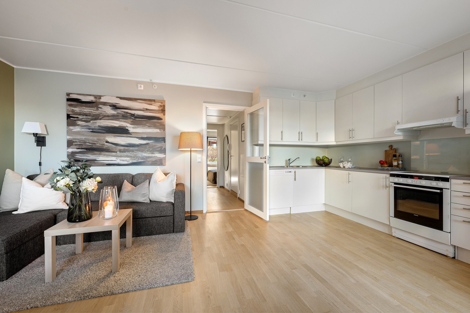 Vannbåren varme i leiligheten Galleribilde