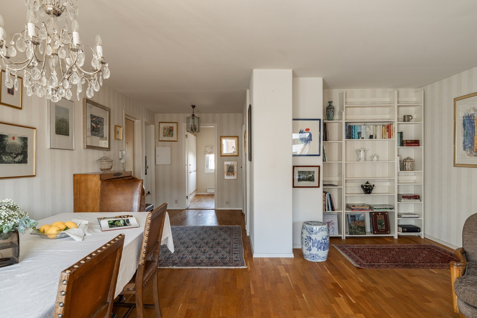 Leiligheten har en gjennomgående og god planløsning. Galleribilde