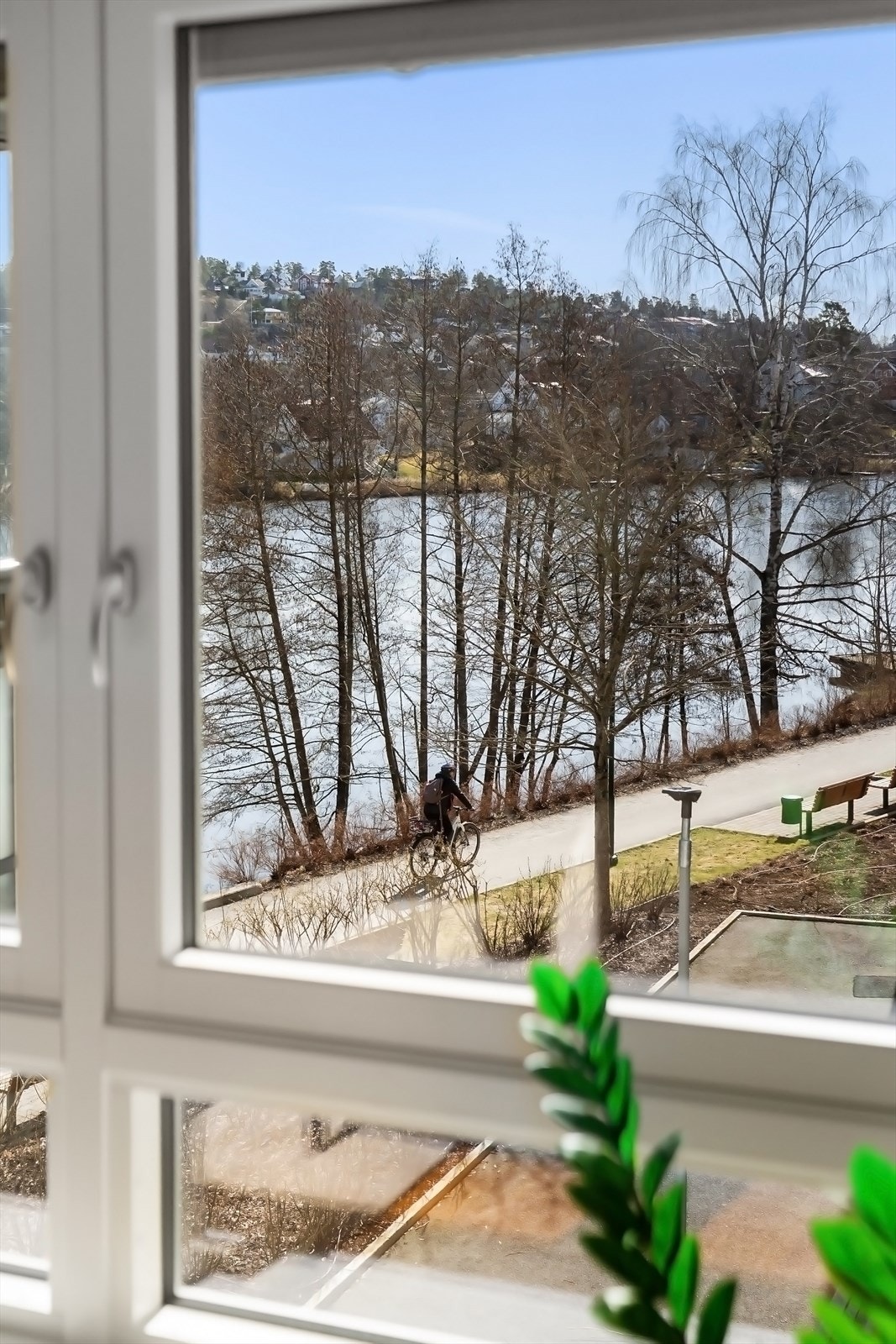 Utsikt mot Kolbotnvannet Galleribilde