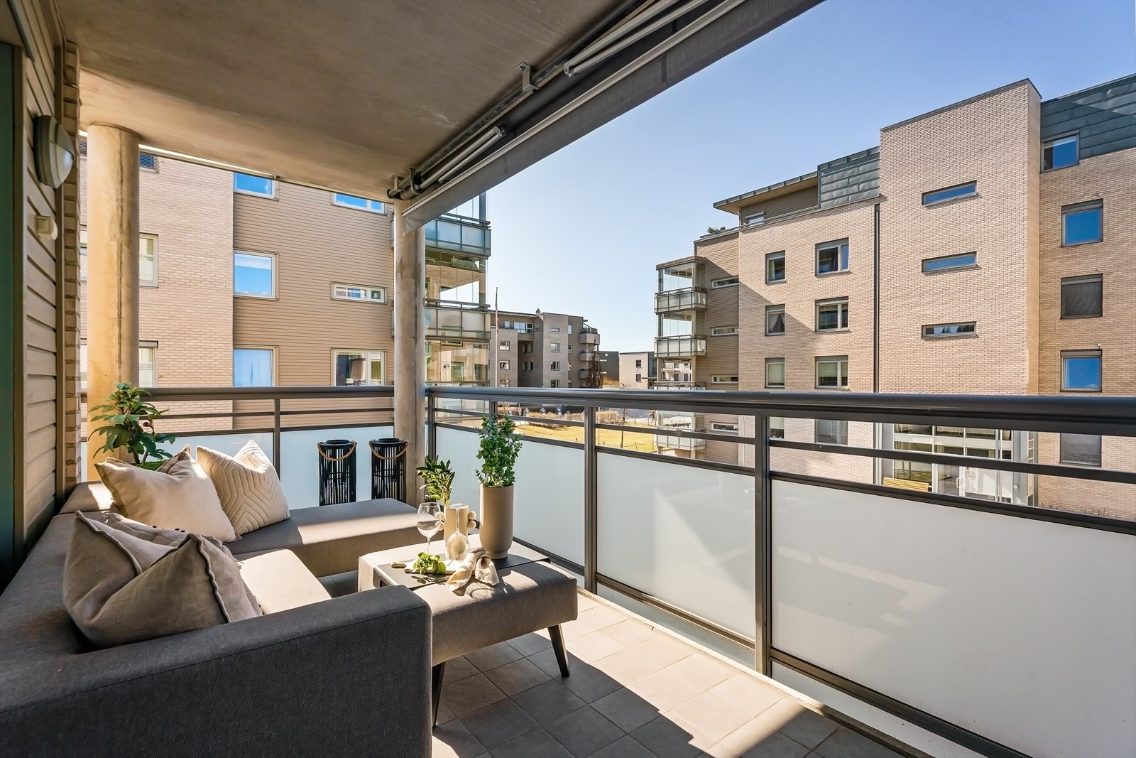 Overbygget balkong Galleribilde
