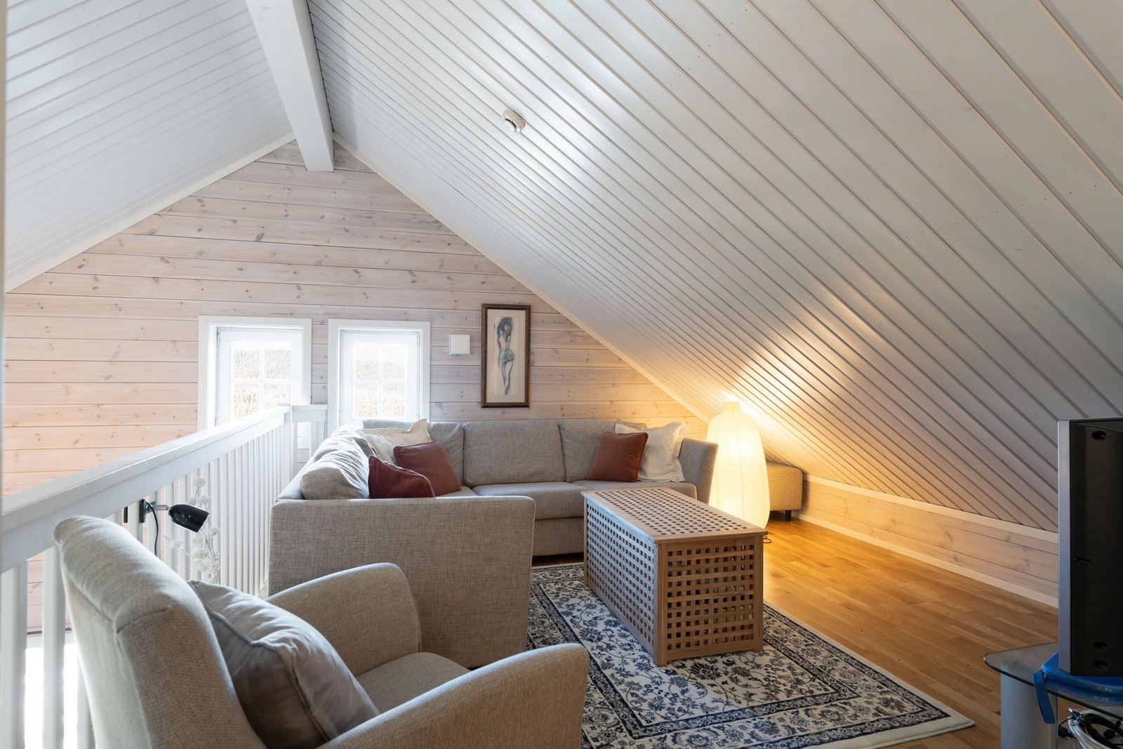 Loftstue/TV-stue Galleribilde