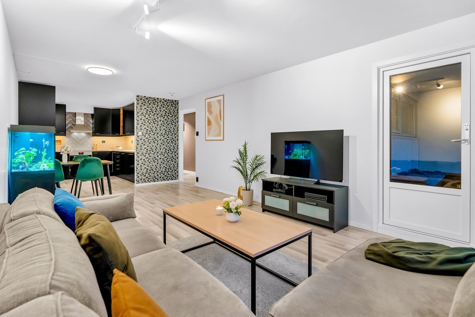 Planløsningen sørger for flere muligheter. Galleribilde