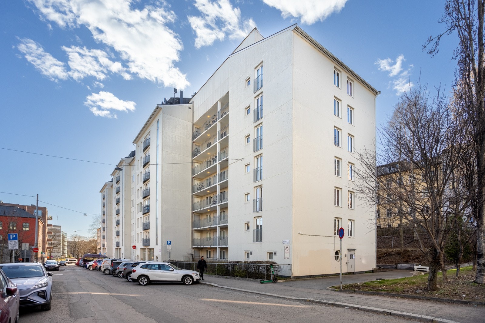 Sameiet Borggata 4-6-8 består av 127 seksjoner fordelt på 3 oppganger. Galleribilde