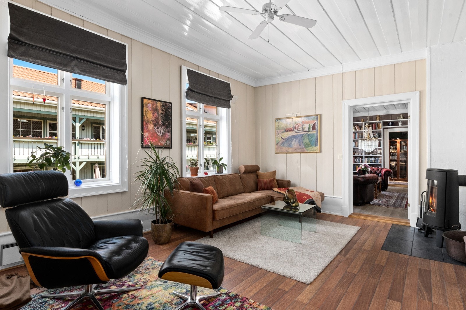 Boligen har flere stuer - Alle med sin egen stil Galleribilde