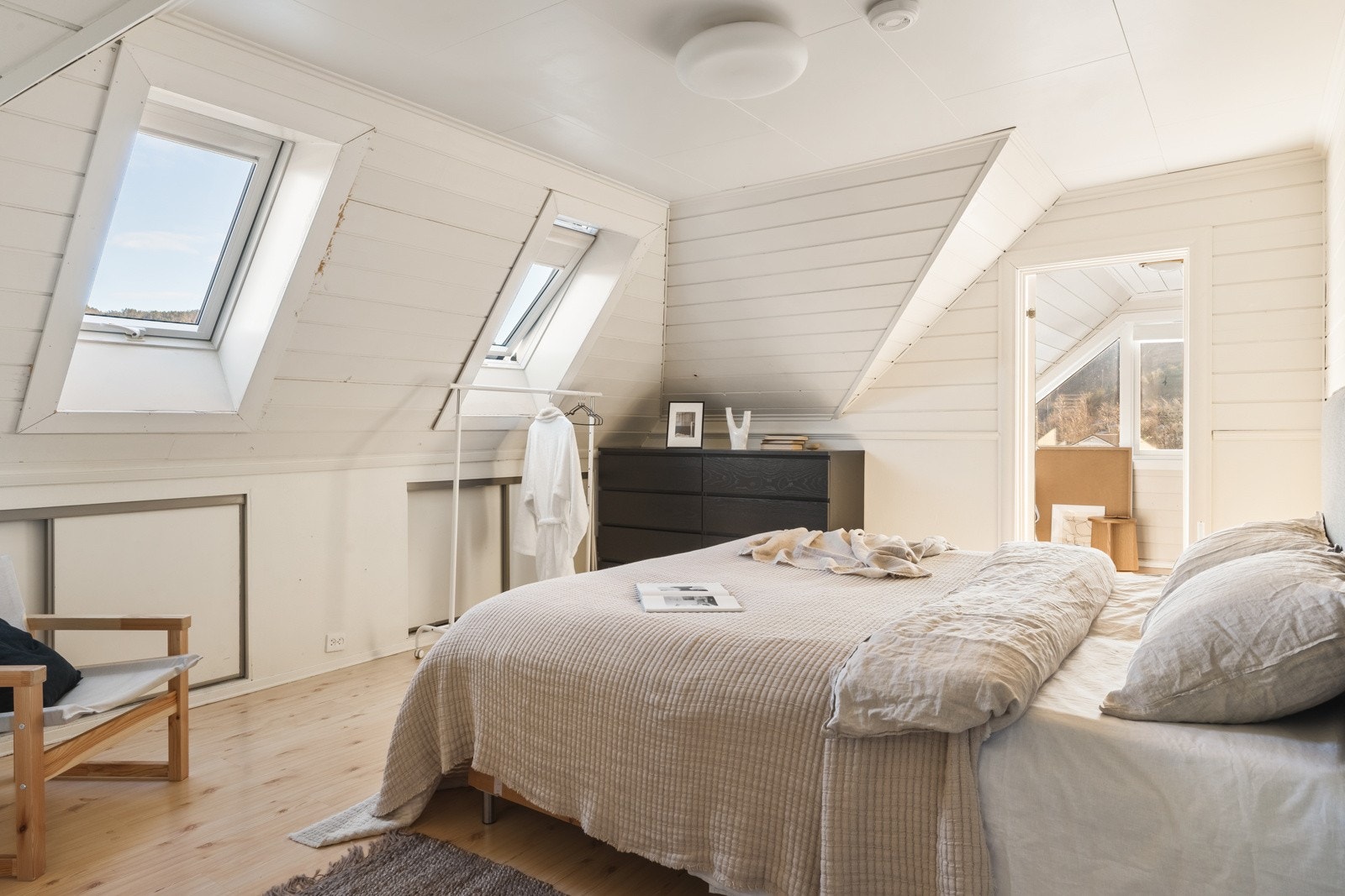 Hovedsoverommet er romslig. Galleribilde