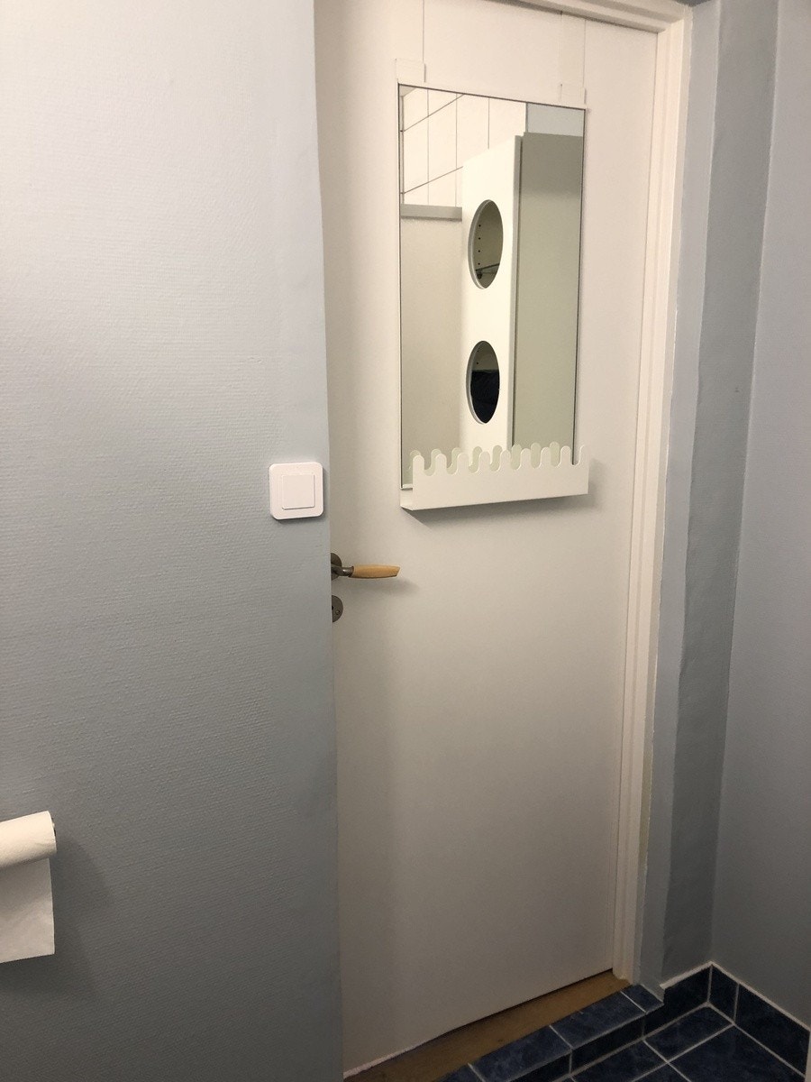 Dør med speil Galleribilde