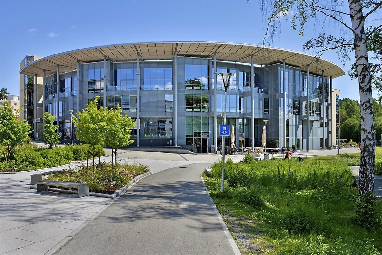 Kolben kulturhus med kino, konsertscene, restaurant m.m Galleribilde