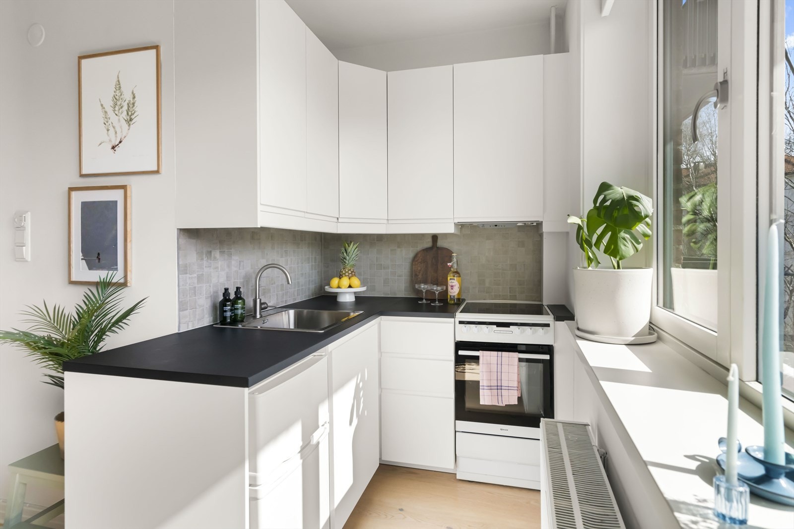 Store deler av boligen ble pusset opp i 2021. Galleribilde