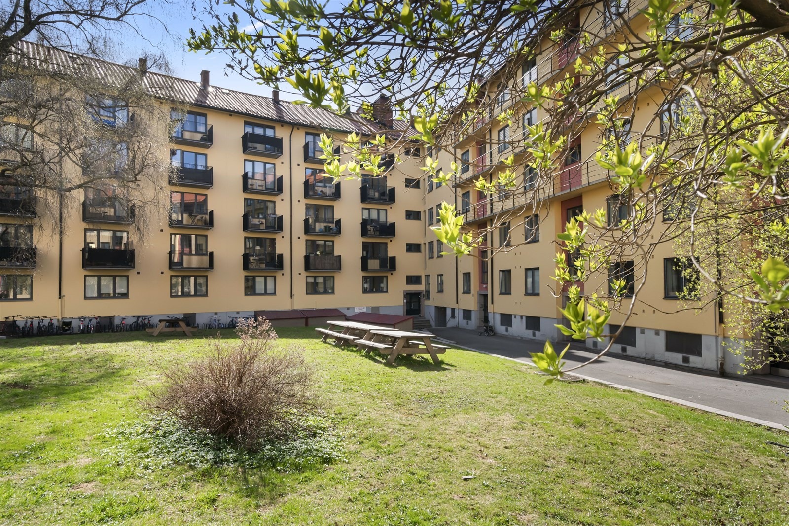 Borettslag som består av 157 andelsleiligheter. Galleribilde