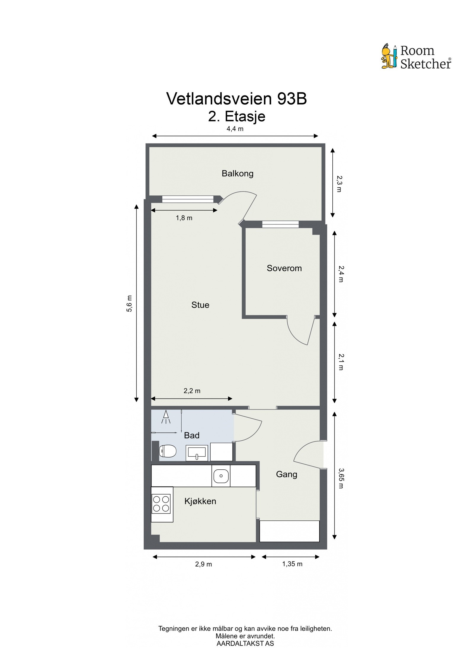 Planskisse. Galleribilde