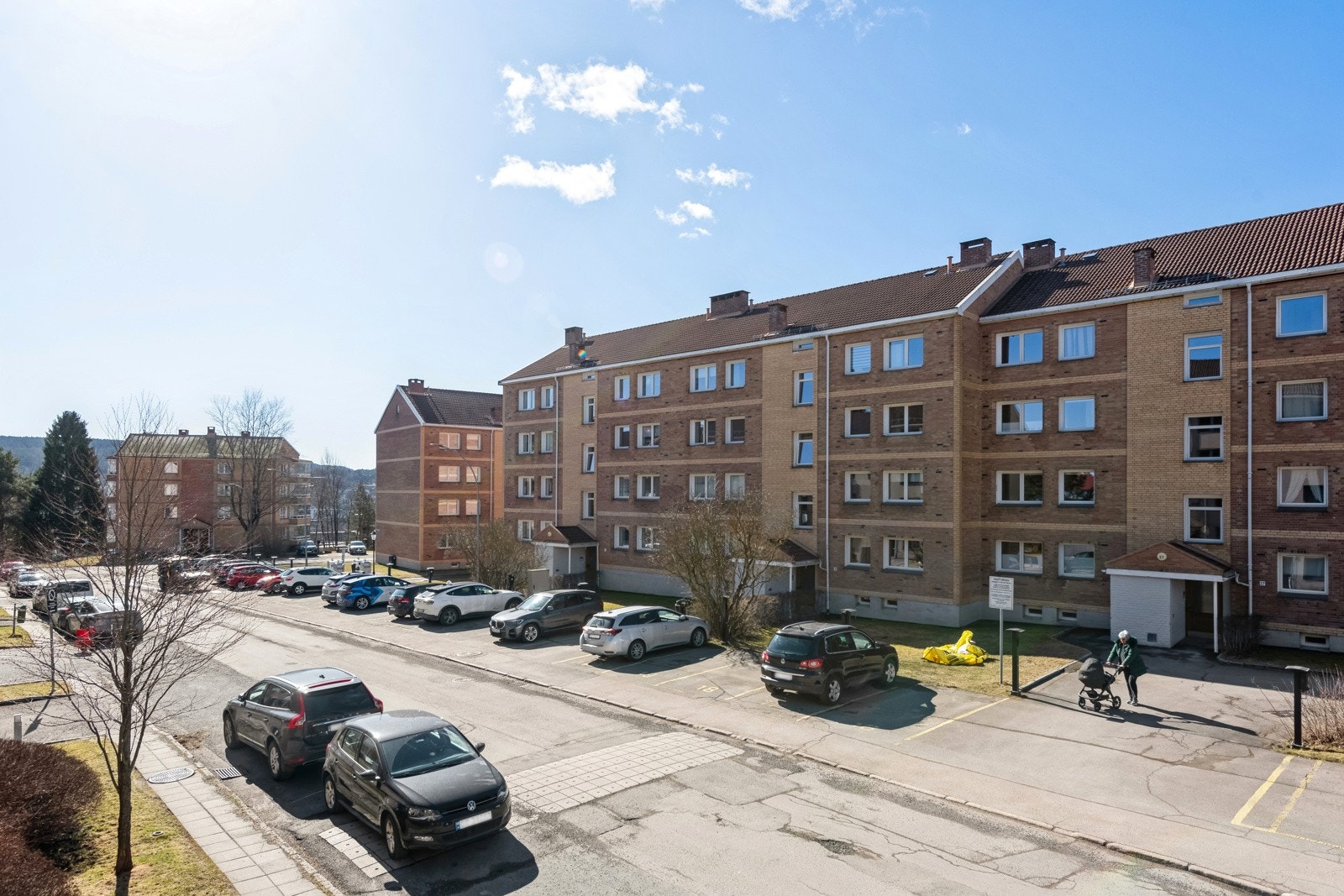 Utsikt fra balkongen. Galleribilde