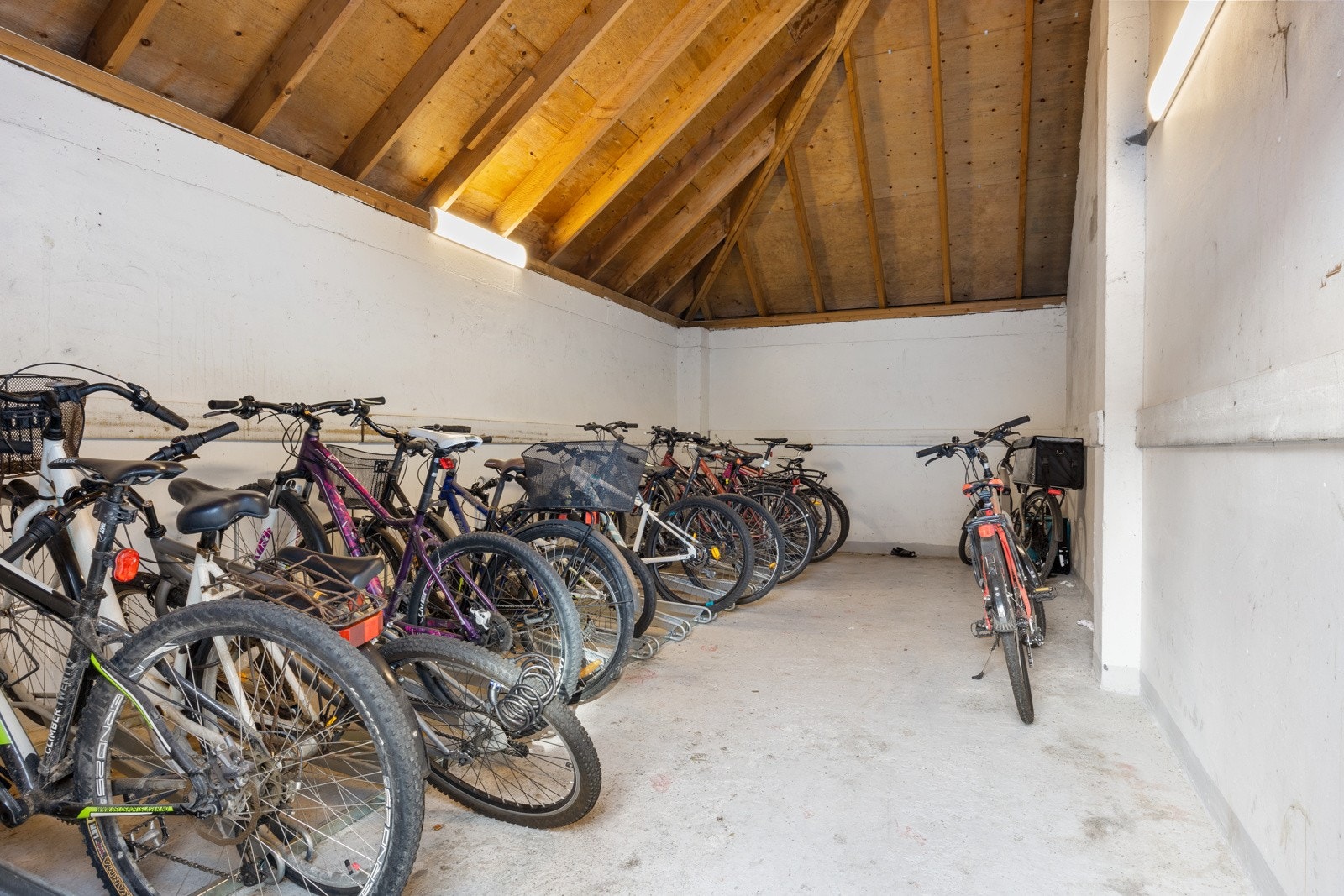 Borettslaget har flere sykkelboder. Galleribilde