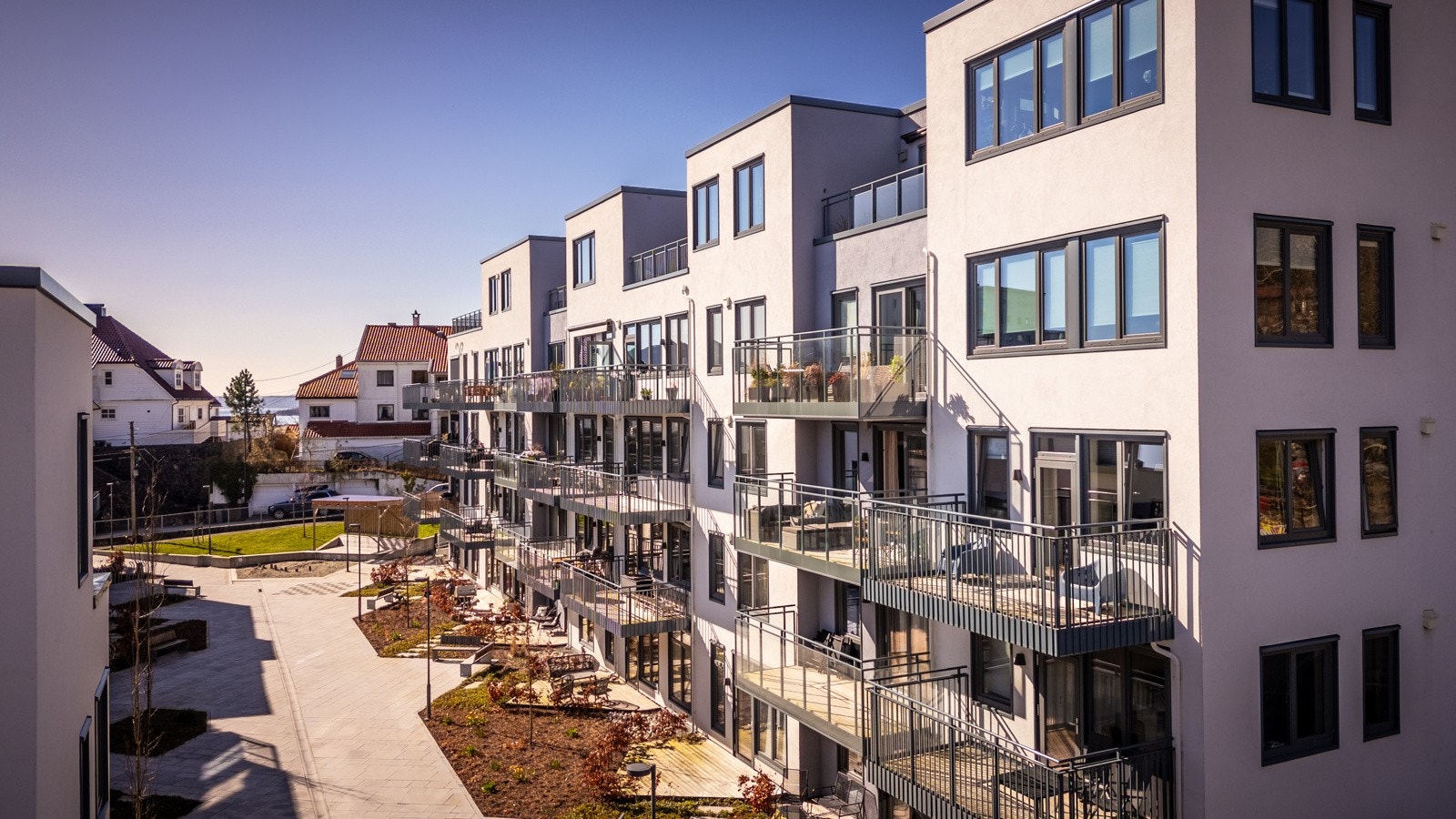 Breiviksveien ligger fint til i et attraktiv og sentralt område, med gangavstand til NHH og sykkelavstand til sentrum Galleribilde
