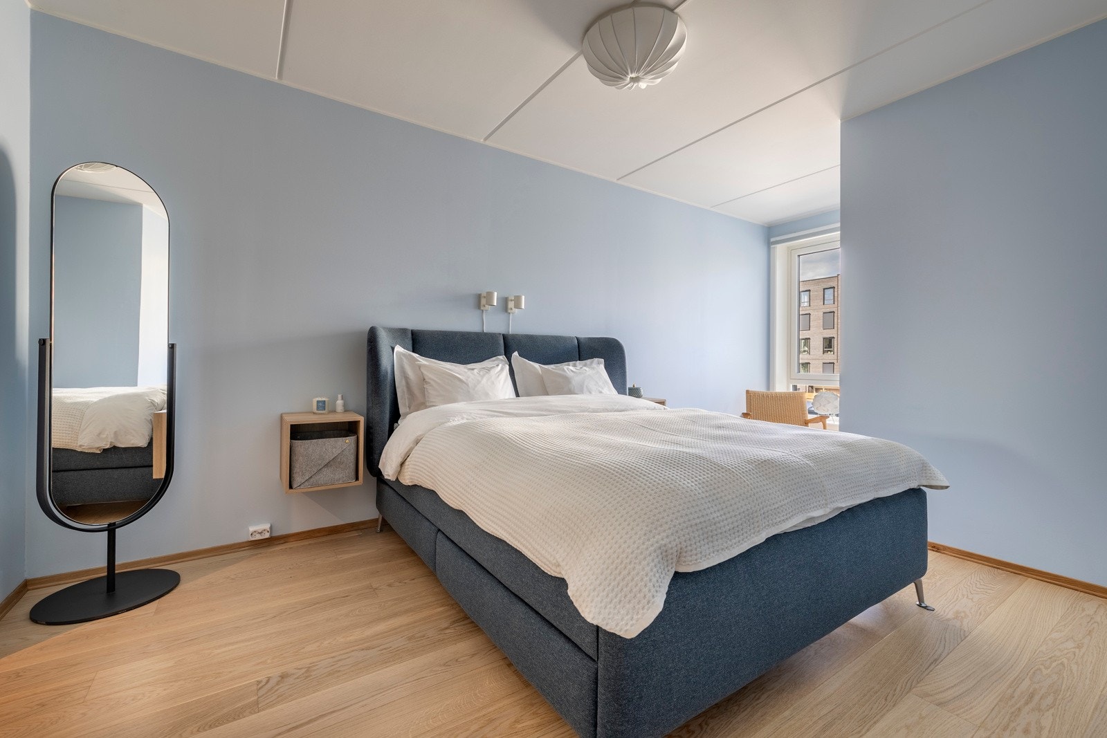 Leiligheten har to romslige og innbydende soverom. Galleribilde