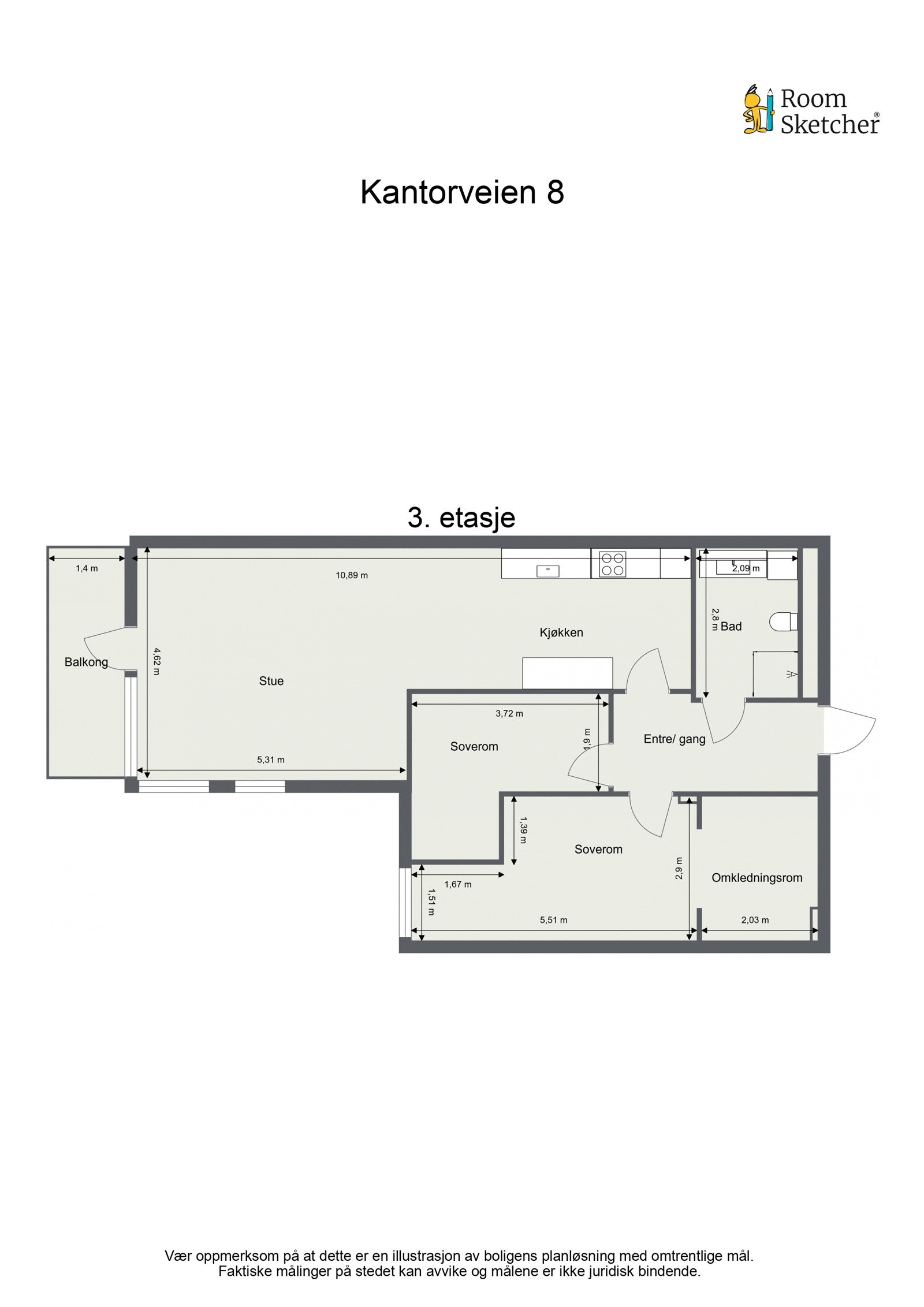 Plantegning. Galleribilde