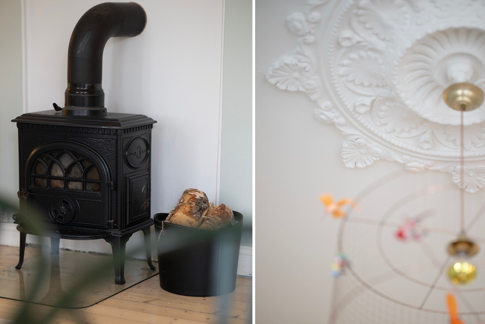 Detaljbilde stue. Galleribilde