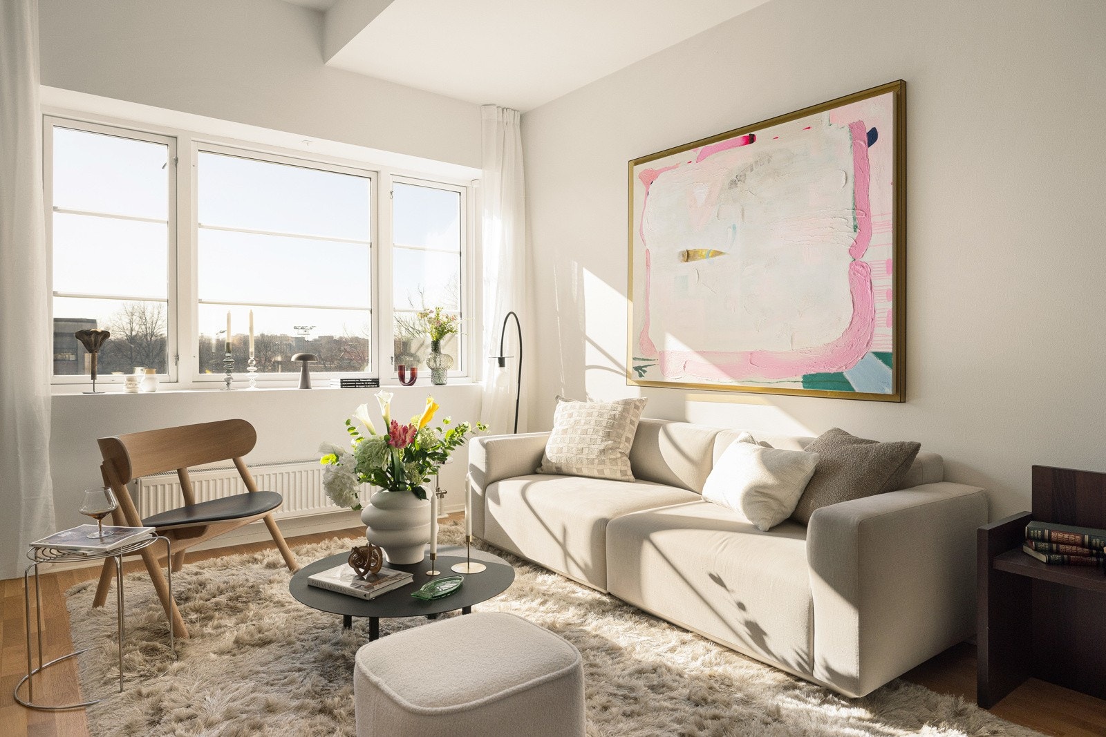 Leiligheten har god standard og her kan du flytte rett inn. Galleribilde