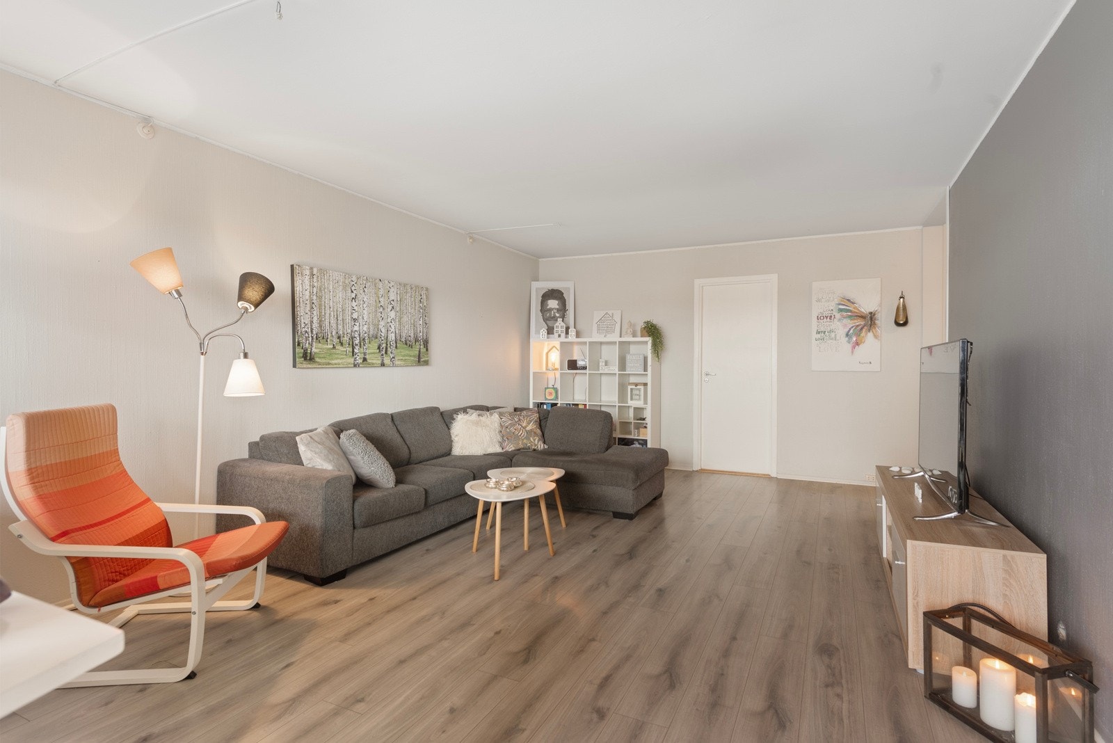 Lys og trivelig stue Galleribilde