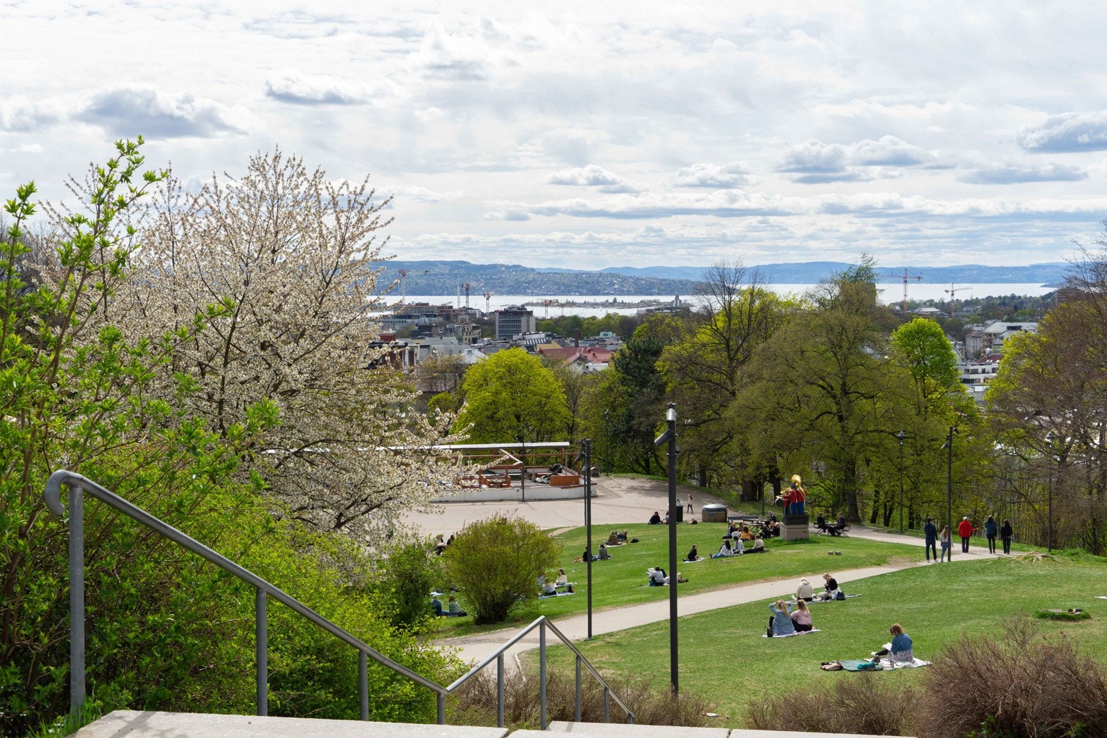 St. Hanshaugen park. Galleribilde