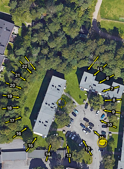 Illustrasjon av solforholdene midtsommers. Galleribilde