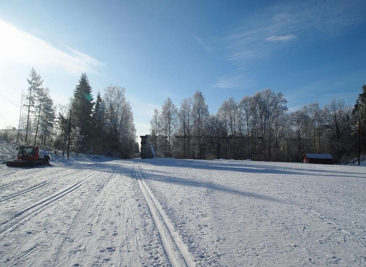 Her har man tilgang til hele løypenettet i nordmarka. Galleribilde