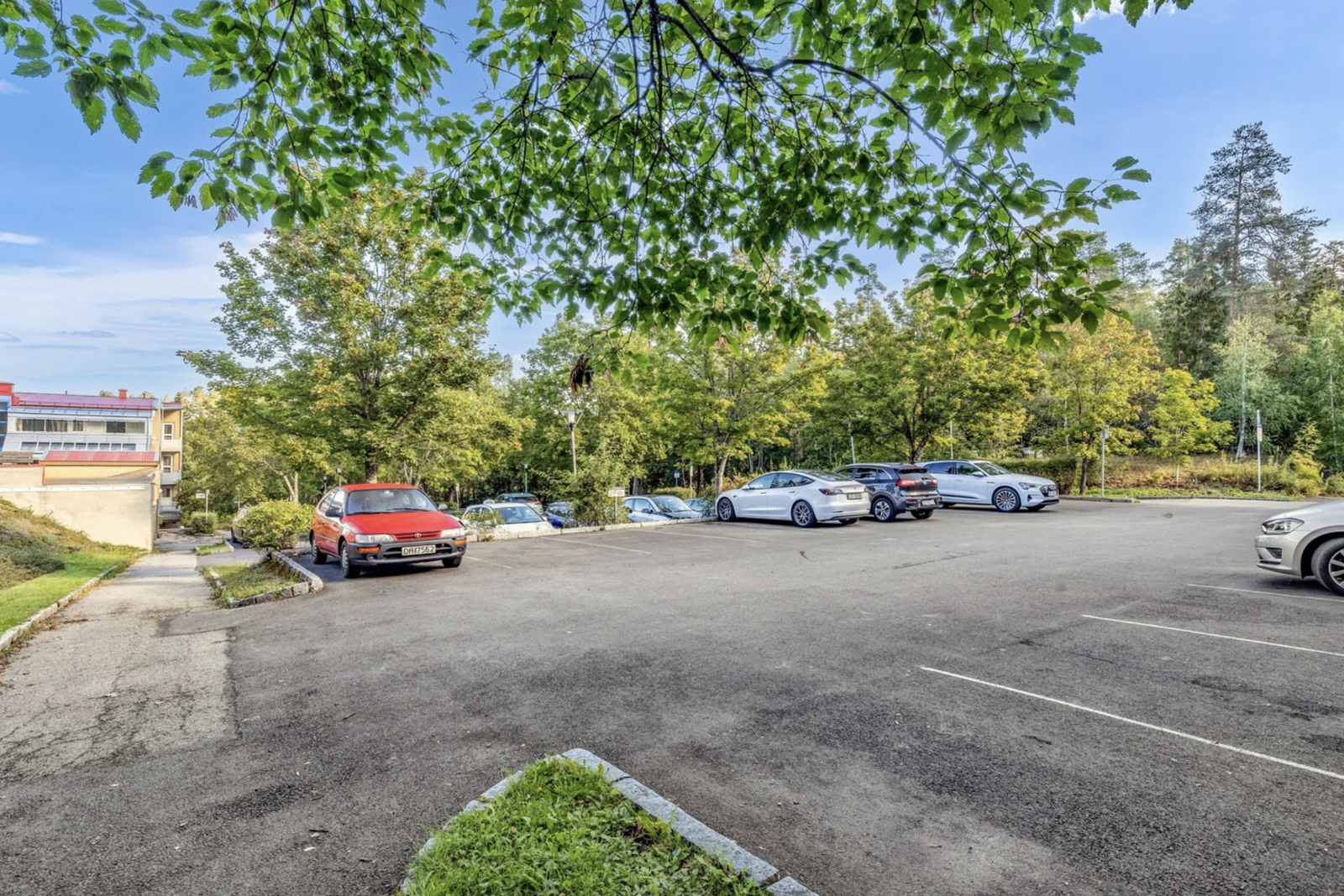 Borettslaget har også lagt tilrette for gjesteparkering når du får besøk av venner og familie. Galleribilde