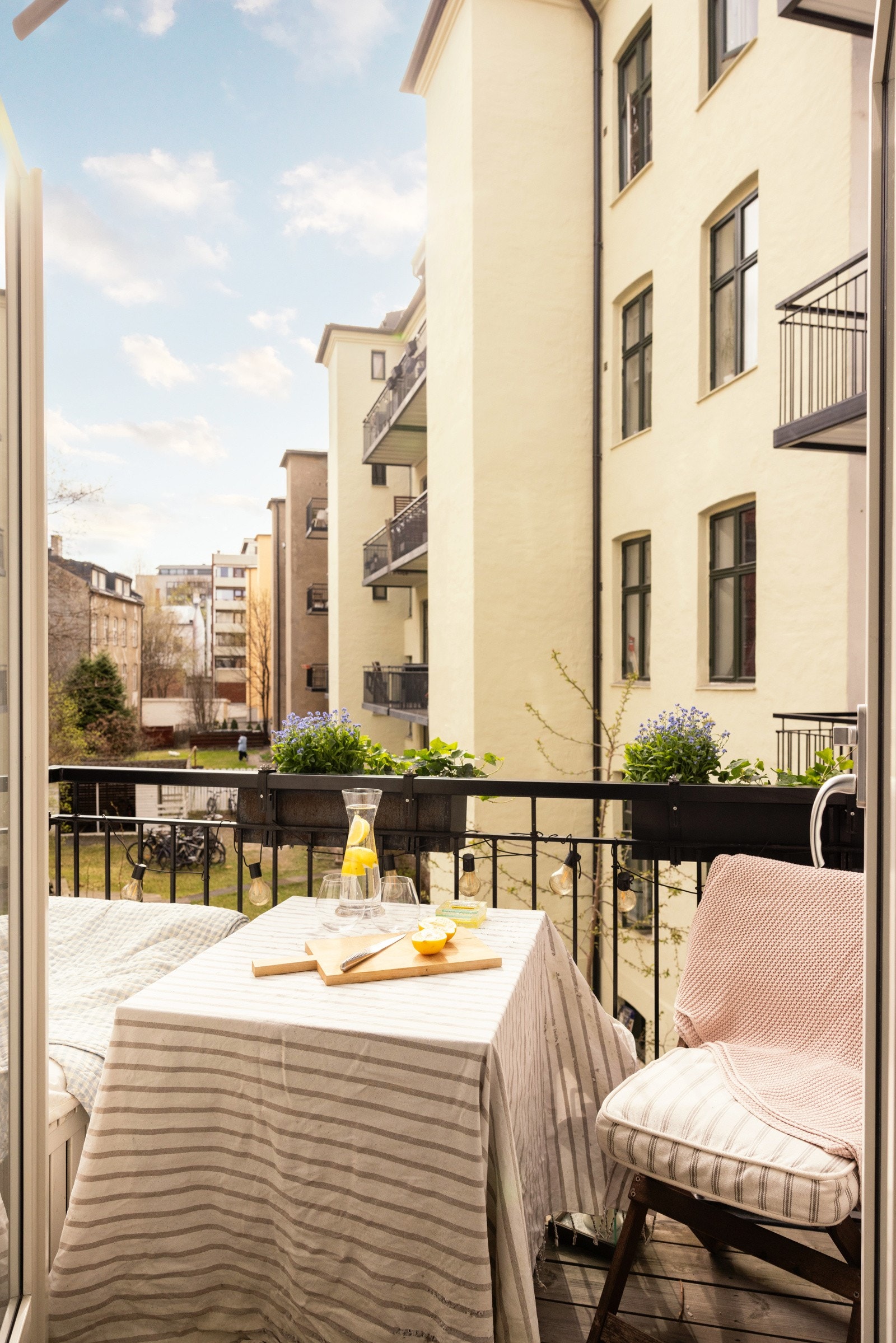 God plass til balkongmøblement. Galleribilde