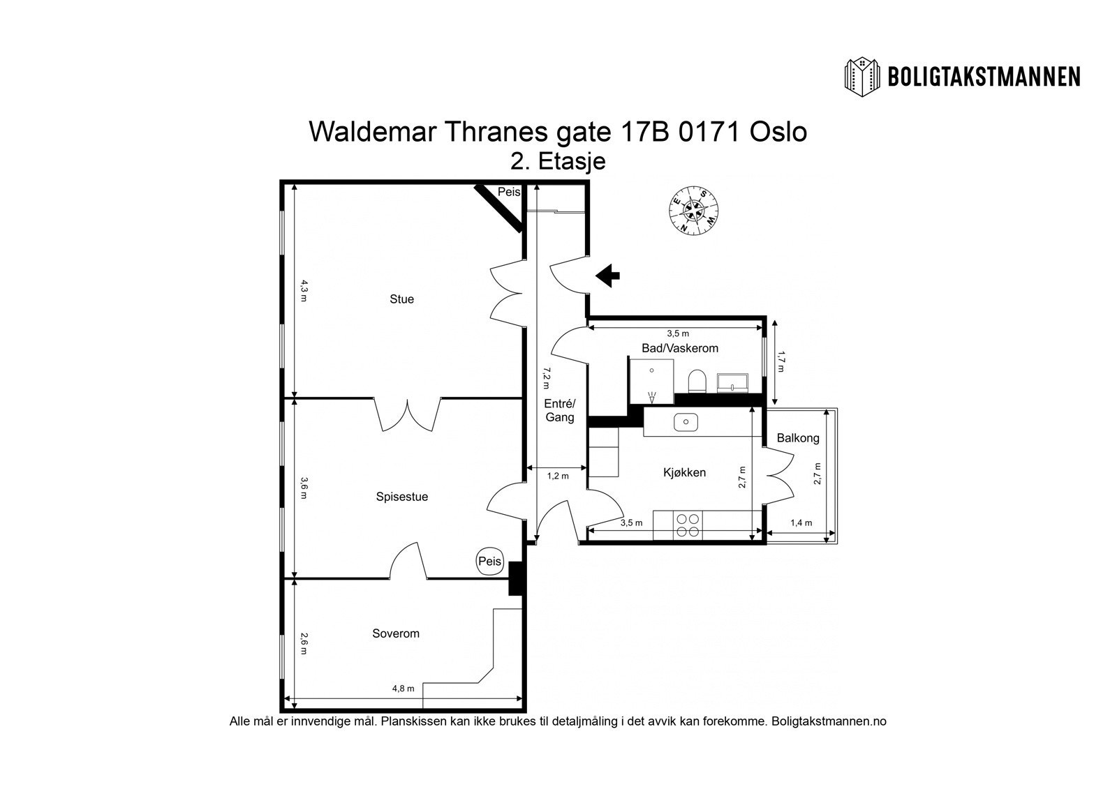 Plantegning. Galleribilde