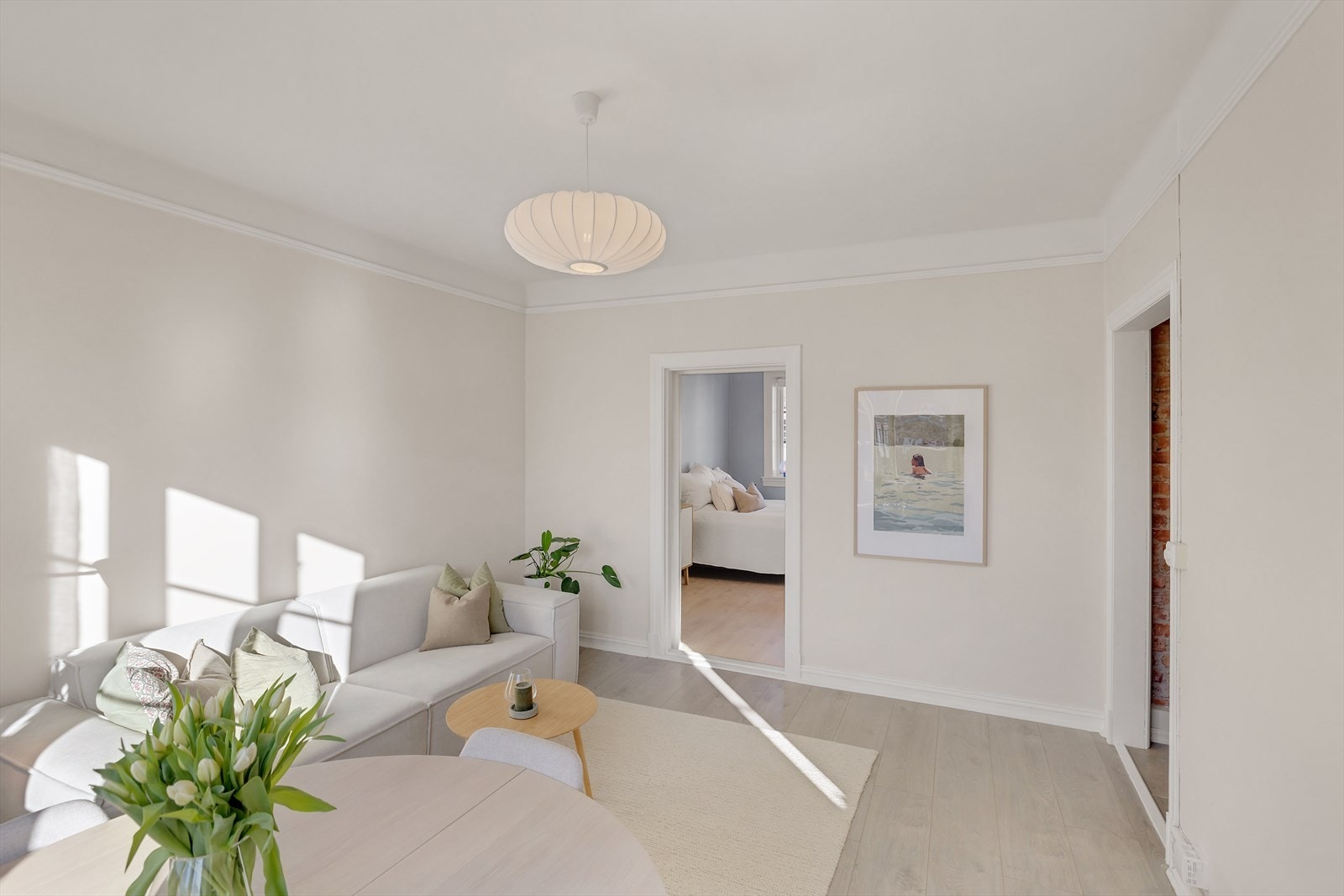 Her ligger alt til rette for å nyte en hyggelig kveld med familie og venner. Galleribilde