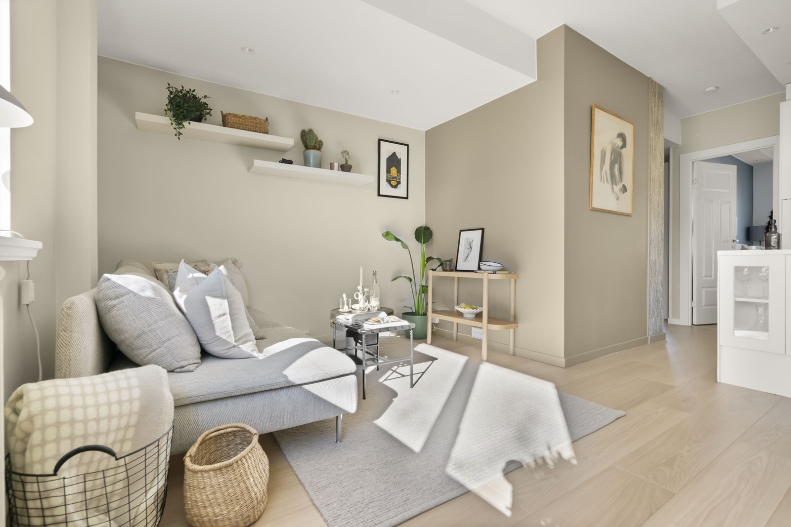 Her kan du skape en hyggelig TV-krok, der du kan slappe av i hverdagen. Galleribilde