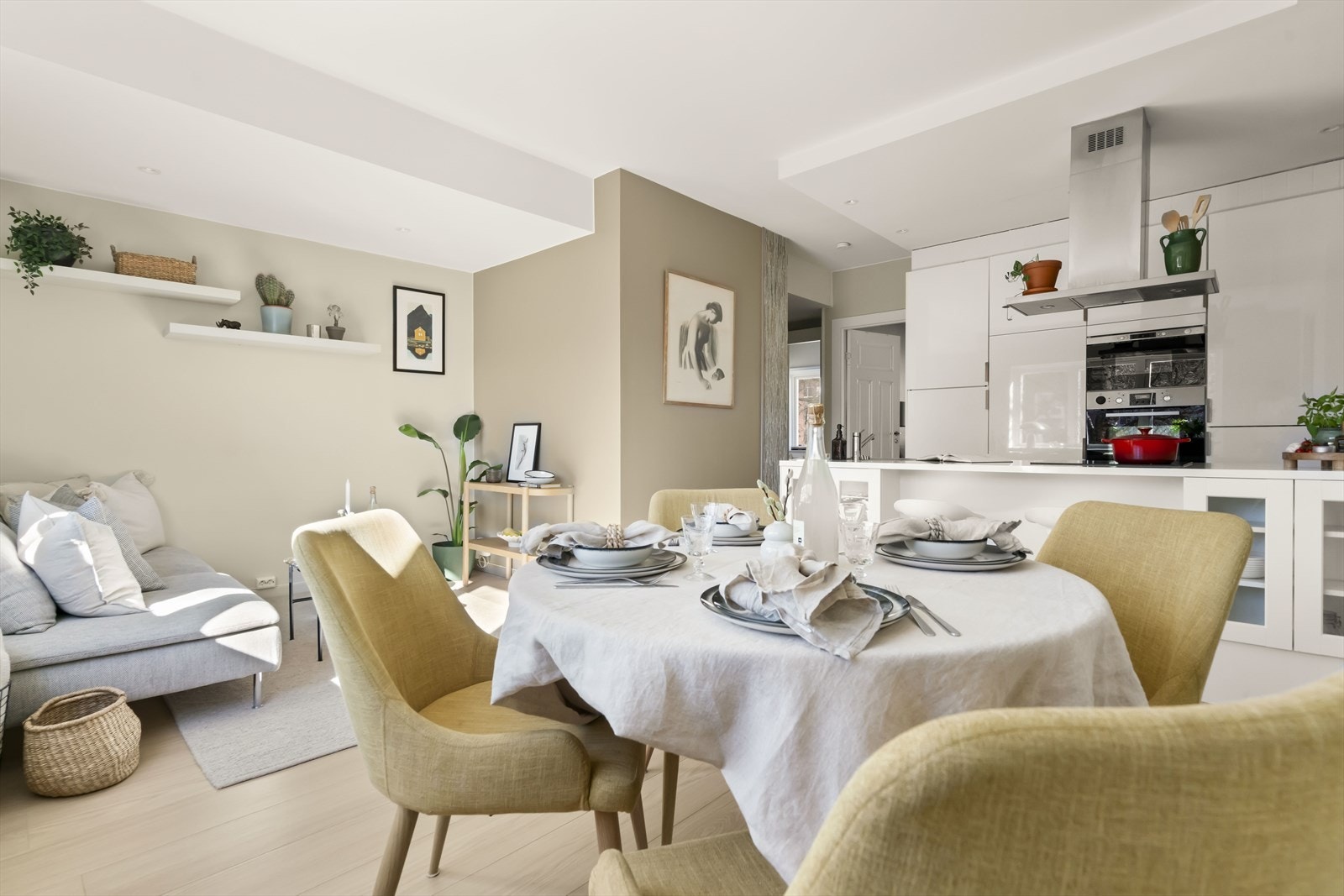 Sameiet består av 48 boligseksjoner. Galleribilde