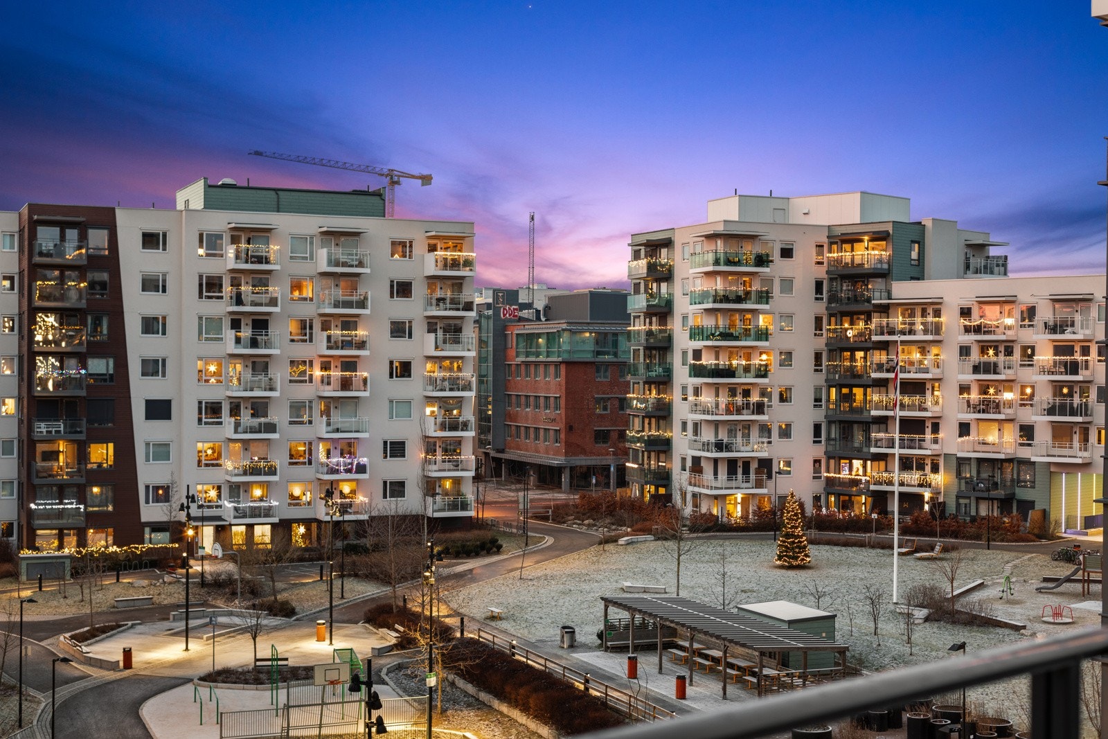 Bygget er oppført i 2018 og holder en gjennomgående god standard. Galleribilde