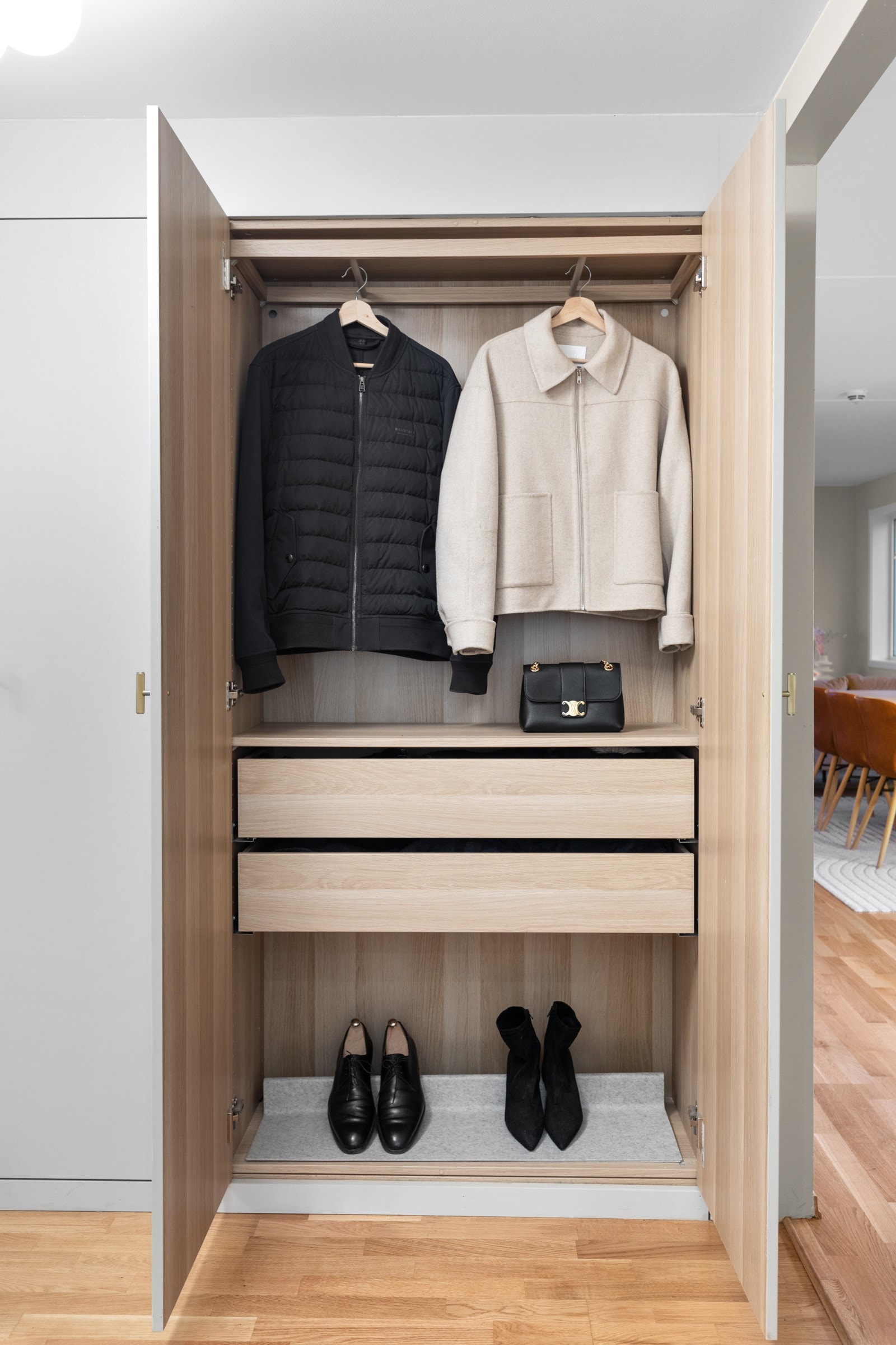 Her har du godt med oppbevaringsplass. Galleribilde