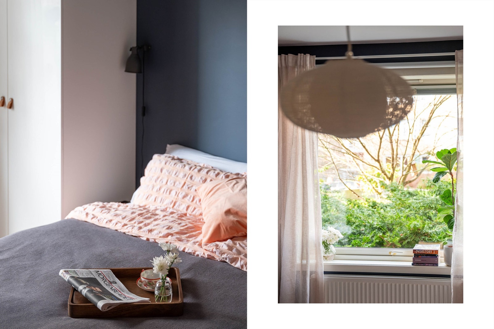 Alle tre soverommene vender mot frodig og rolig bakgård. Galleribilde