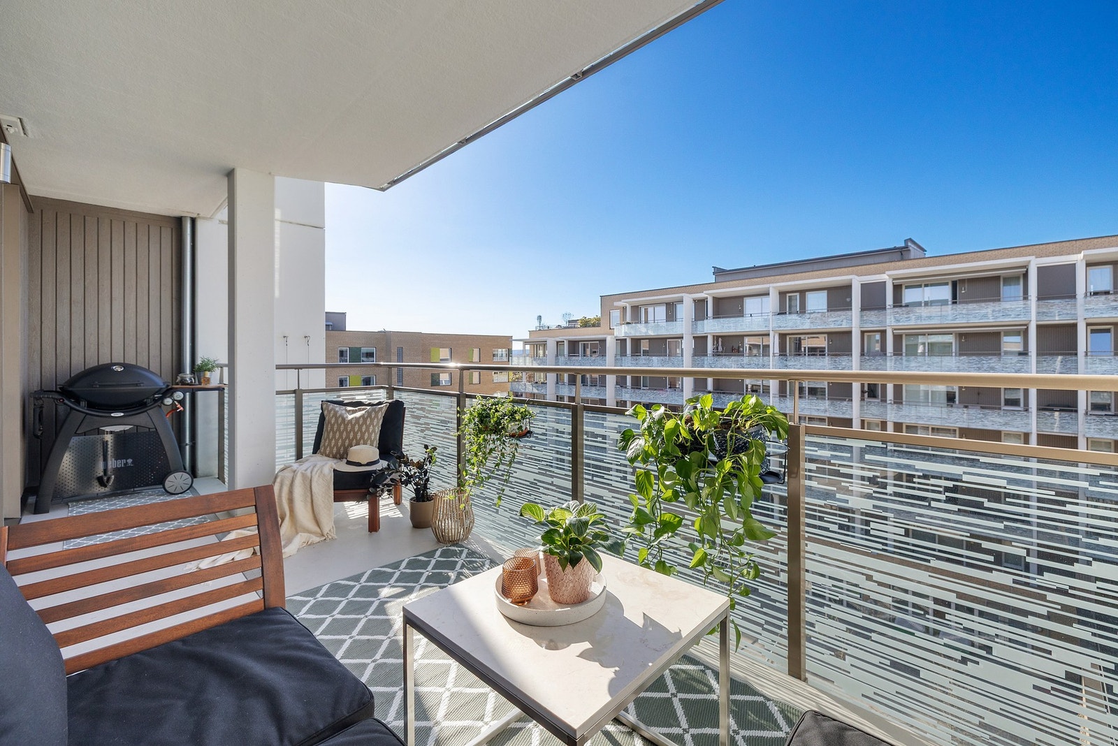 Dersom ønskelig så kan man montere markise Galleribilde