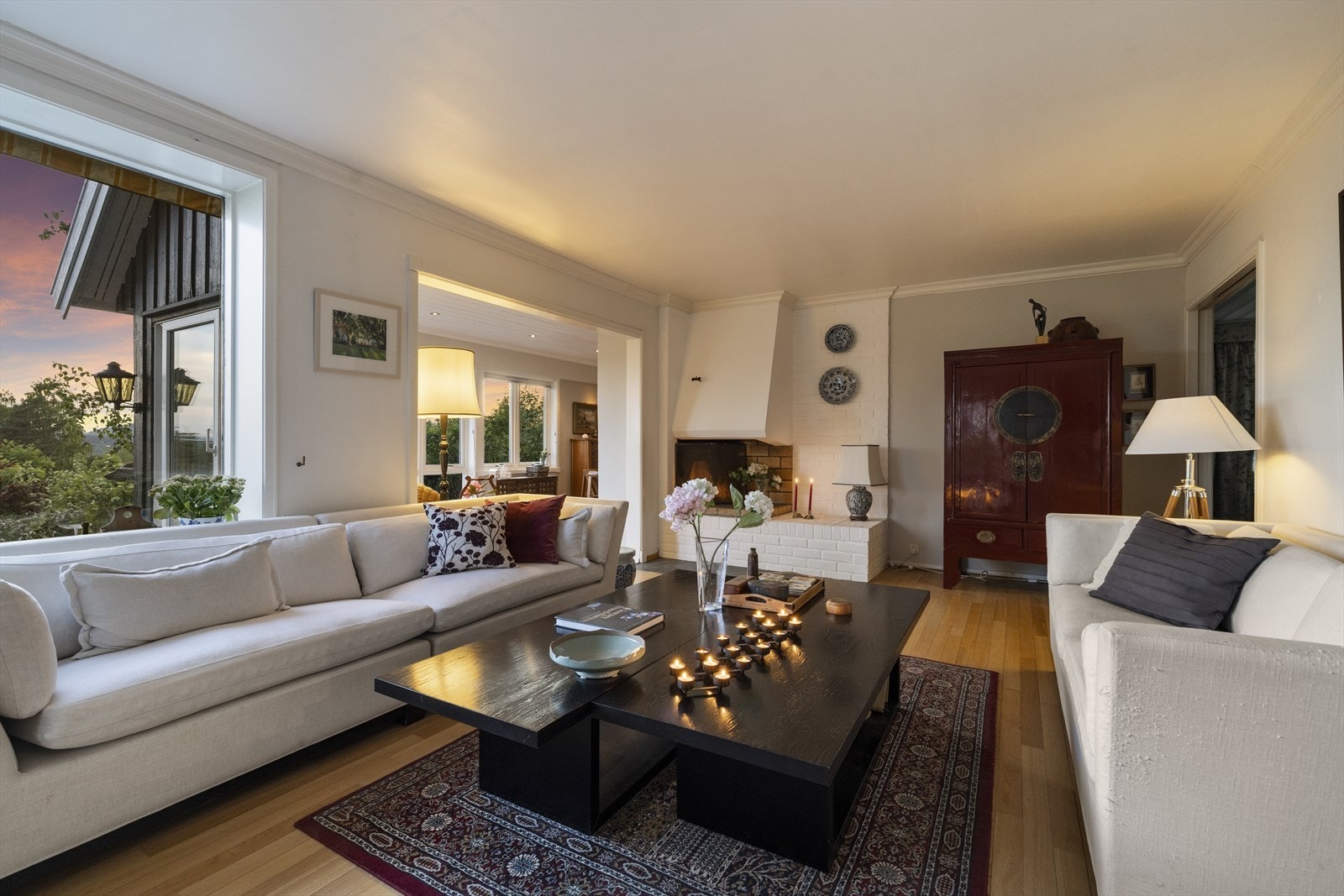 Kveldsstemning Galleribilde