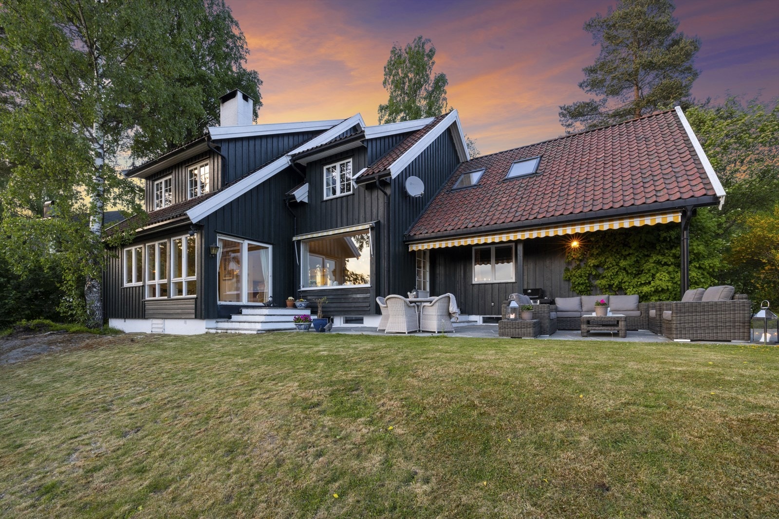 Kveldsstemning Galleribilde