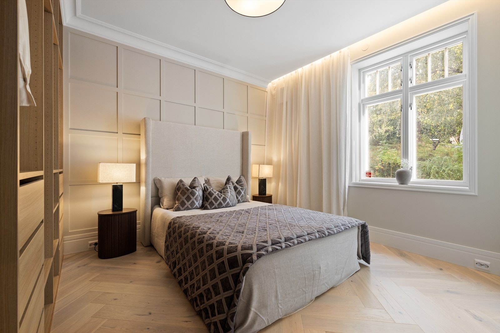 Hovedsoverommet har direkte adkomst til bad Galleribilde