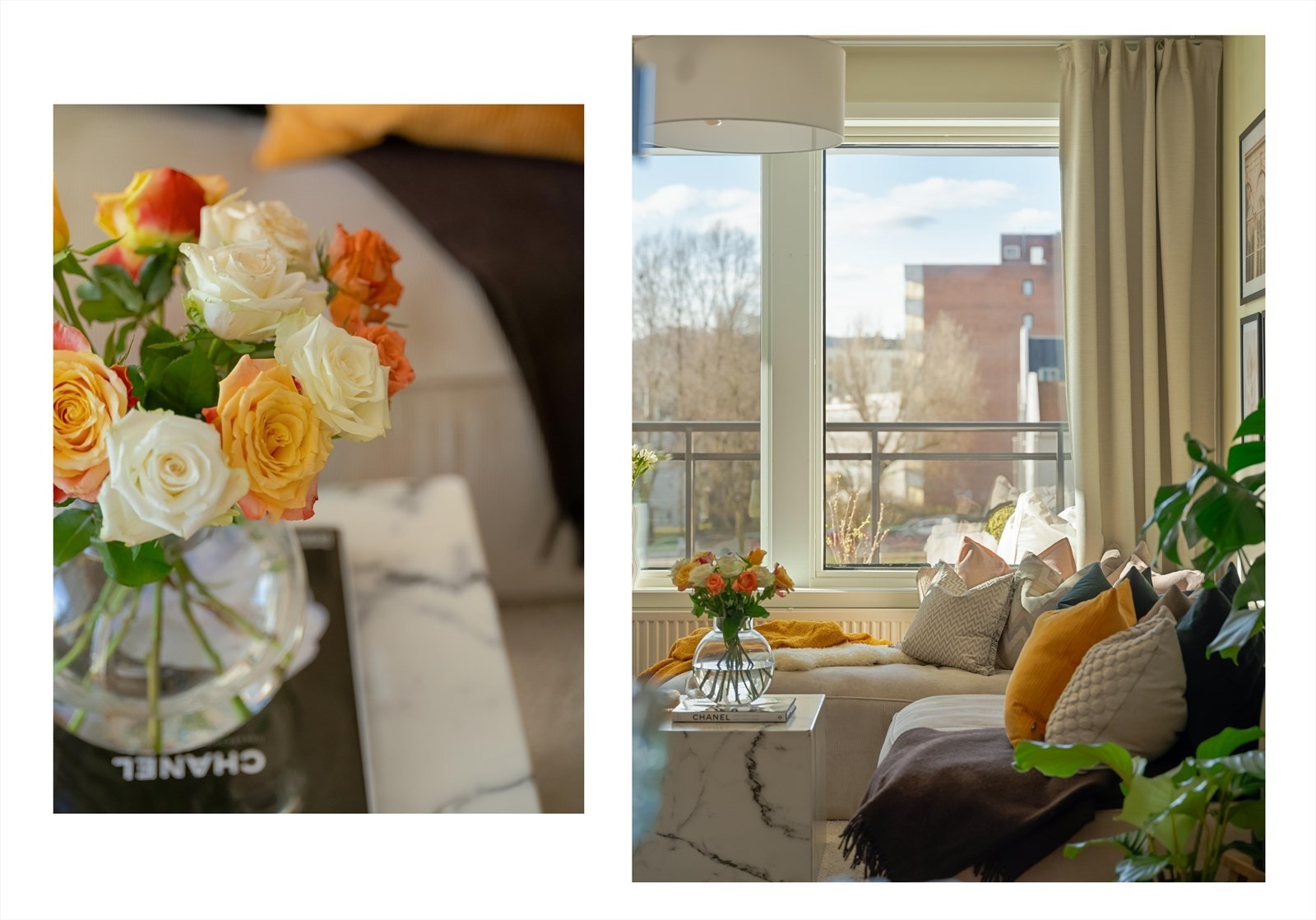 Store vindusflater sørger for en lys og romslig følelse. Galleribilde