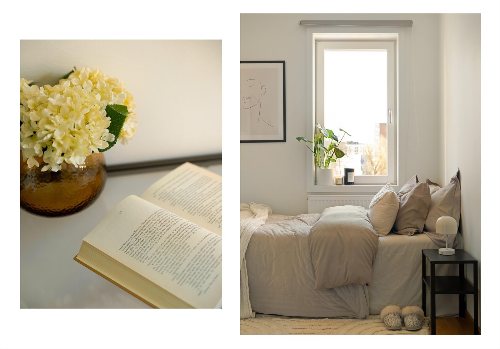 Det andre soverommet er naturligvis fleksibelt i bruk og passer perfekt som gjesterom, barnerom eller kontor. Galleribilde