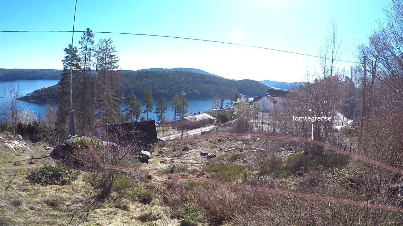 Omtrentlig tomtegrense. Galleribilde