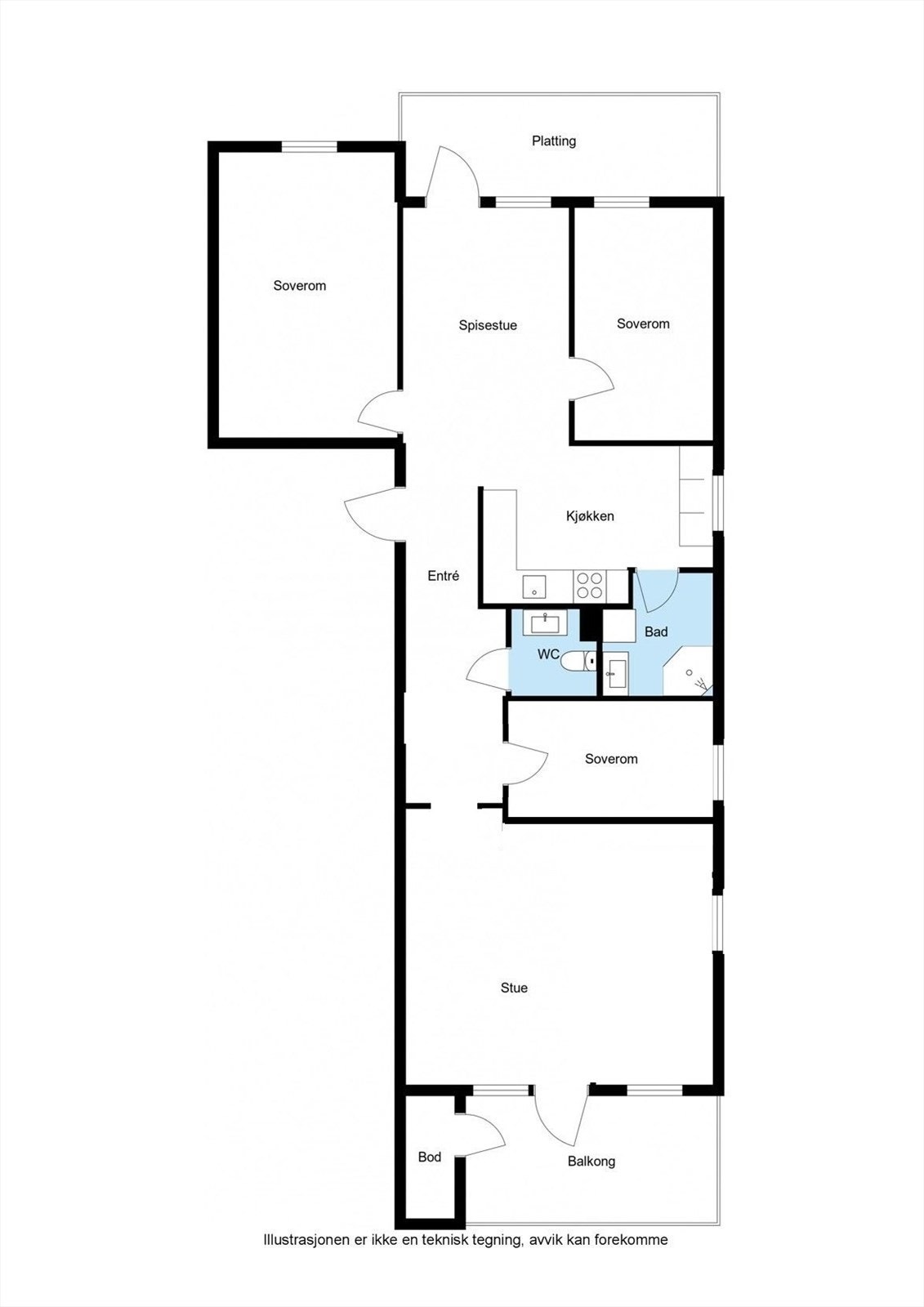 Plantegning/skisse. Galleribilde