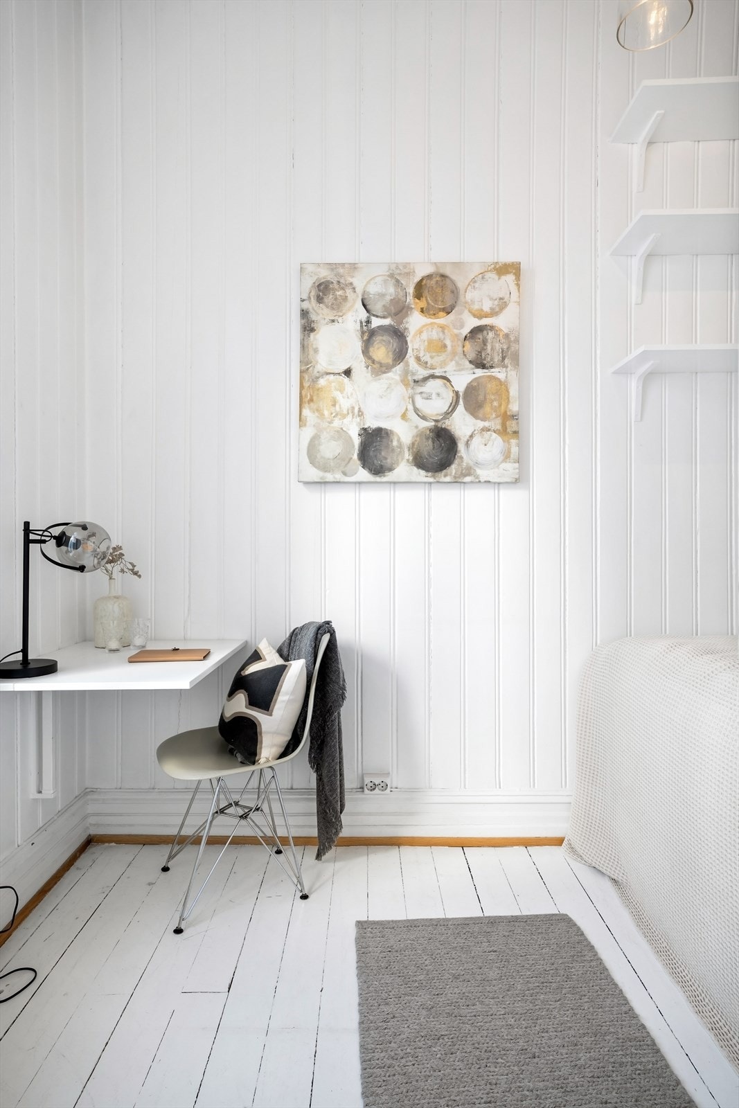 Dette rommet egner seg ypperlig til gjesterom/kontor. Alt etter behov. Galleribilde