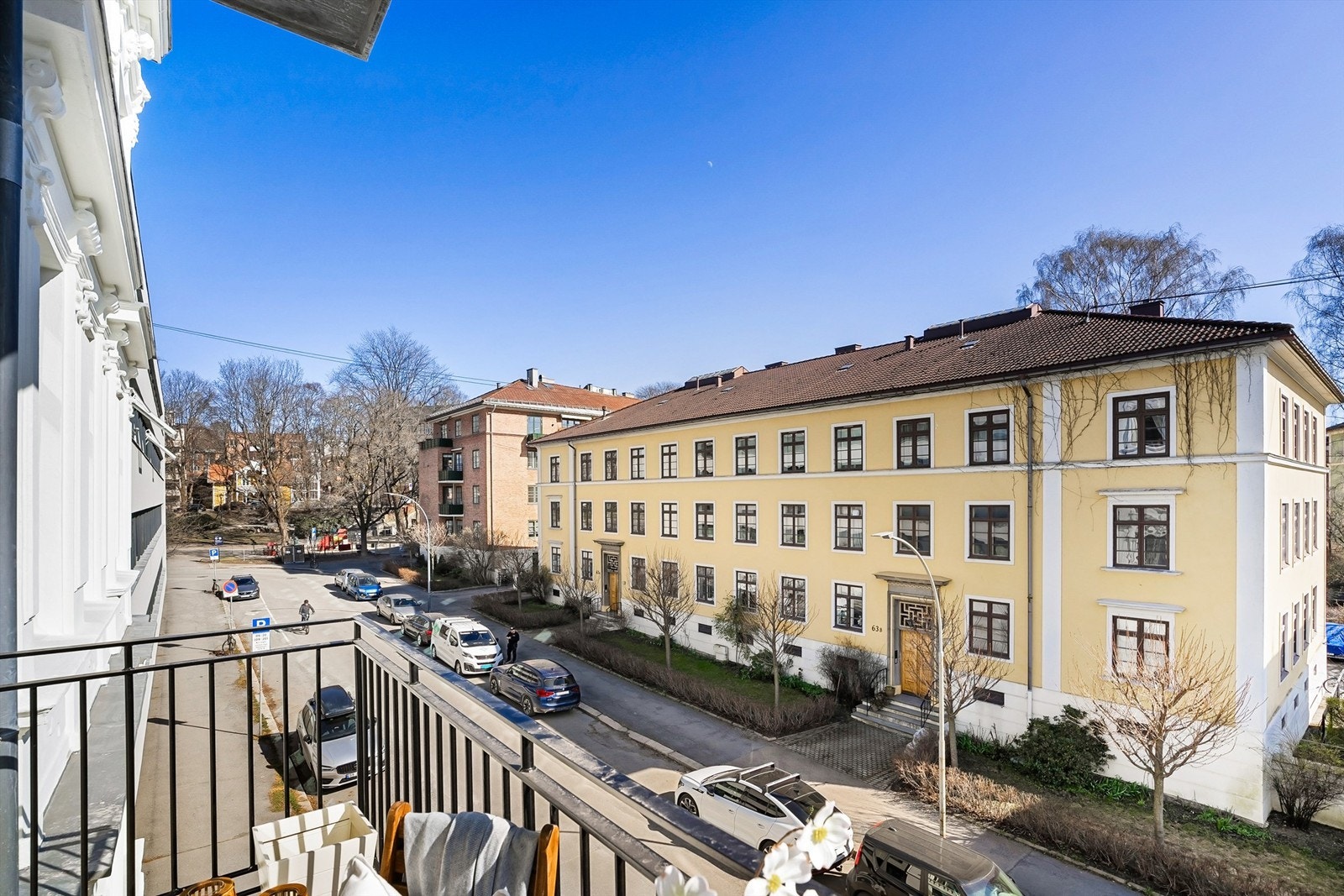 Leiligheten ligger et steinkast unna populære Vestkanttorget. Galleribilde