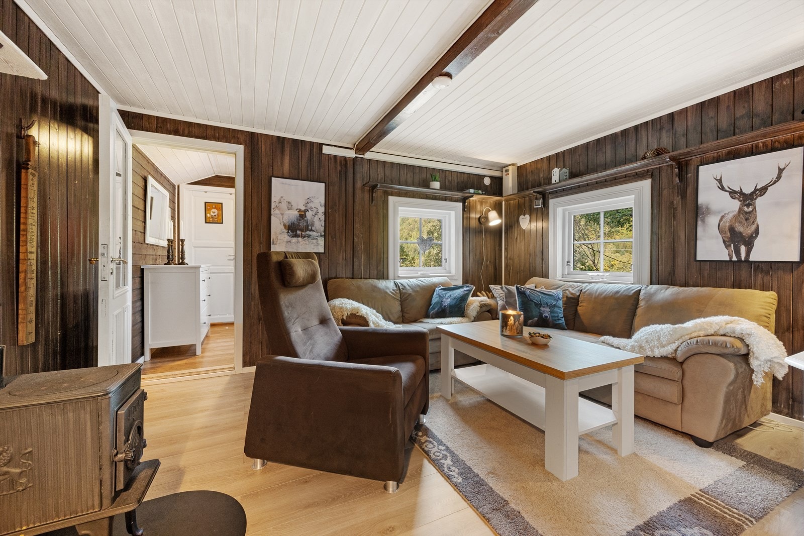 Velkommen inn i hytten! Galleribilde