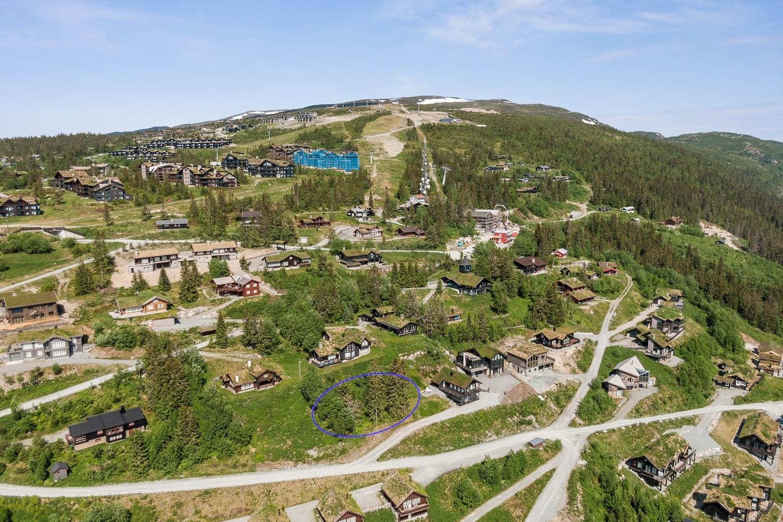 Dronebilde Galleribilde